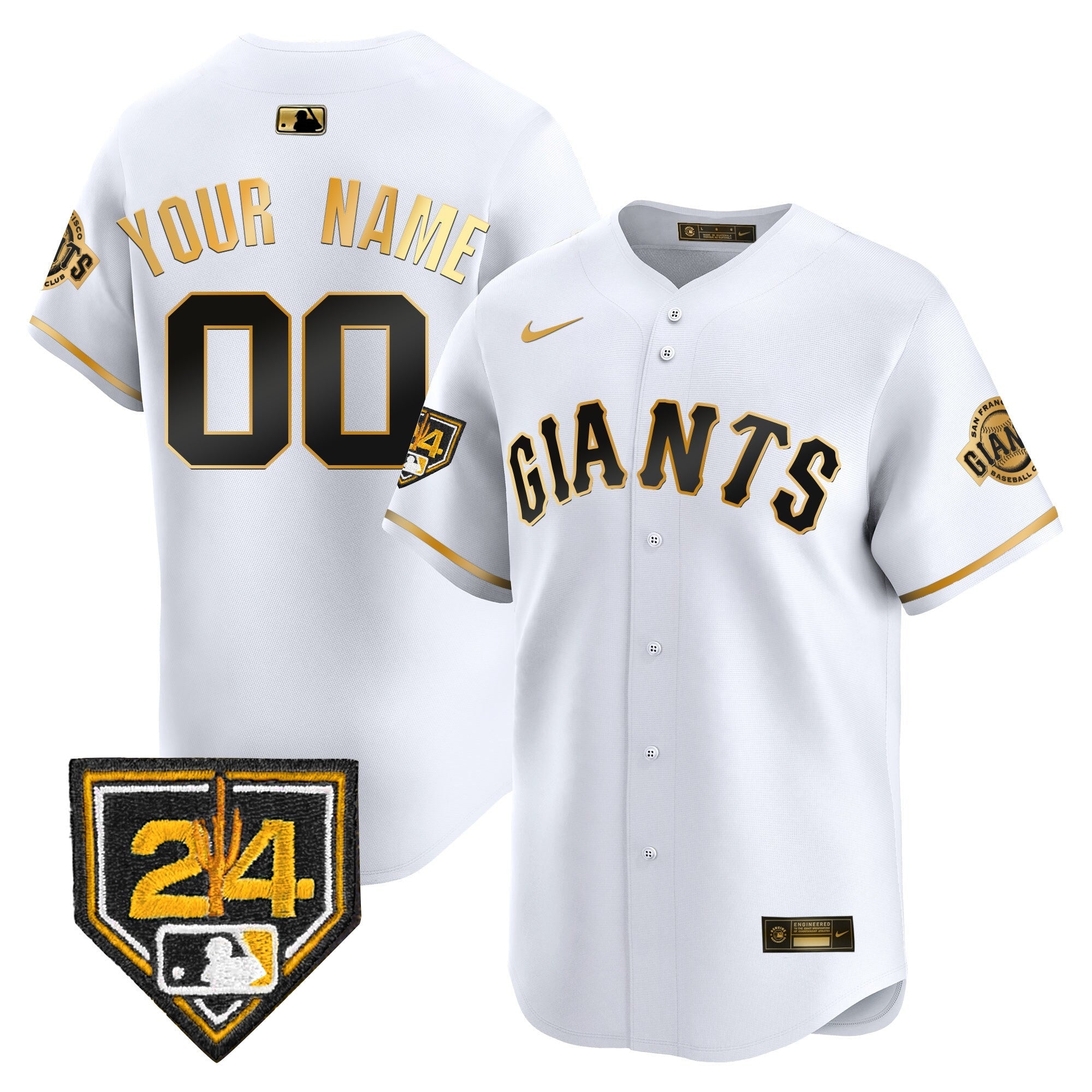 San Francisco 2024 Spring Training Vapor Premier Limited Custom Jersey