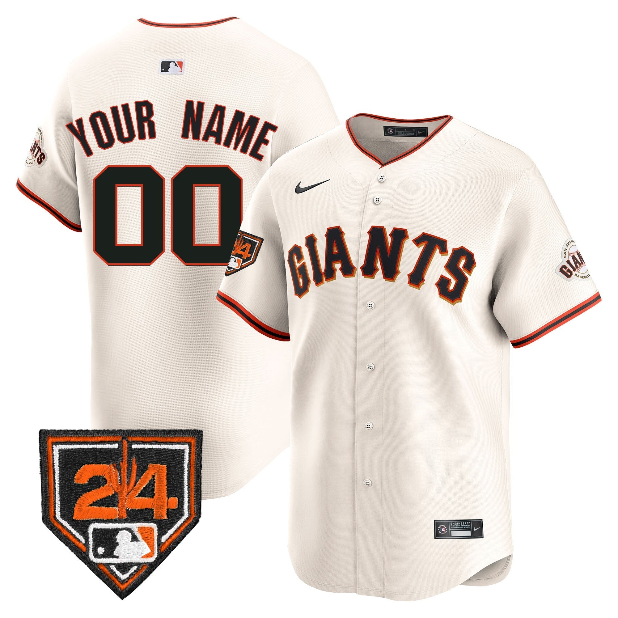 San Francisco 2024 Spring Training Vapor Premier Limited Custom Jersey