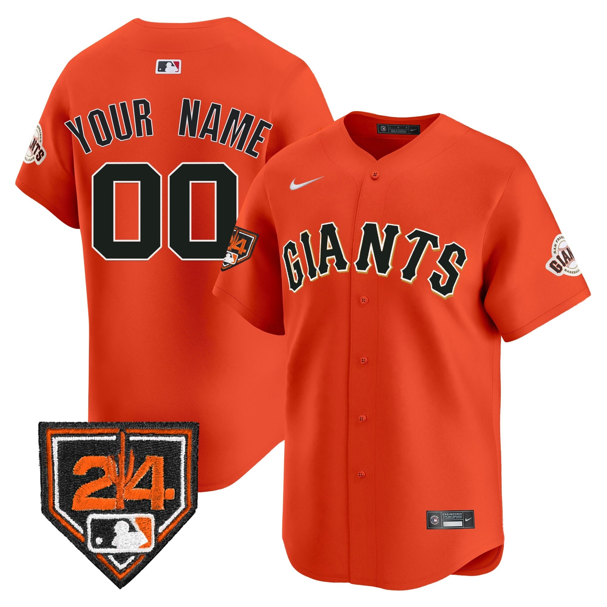 San Francisco 2024 Spring Training Vapor Premier Limited Custom Jersey
