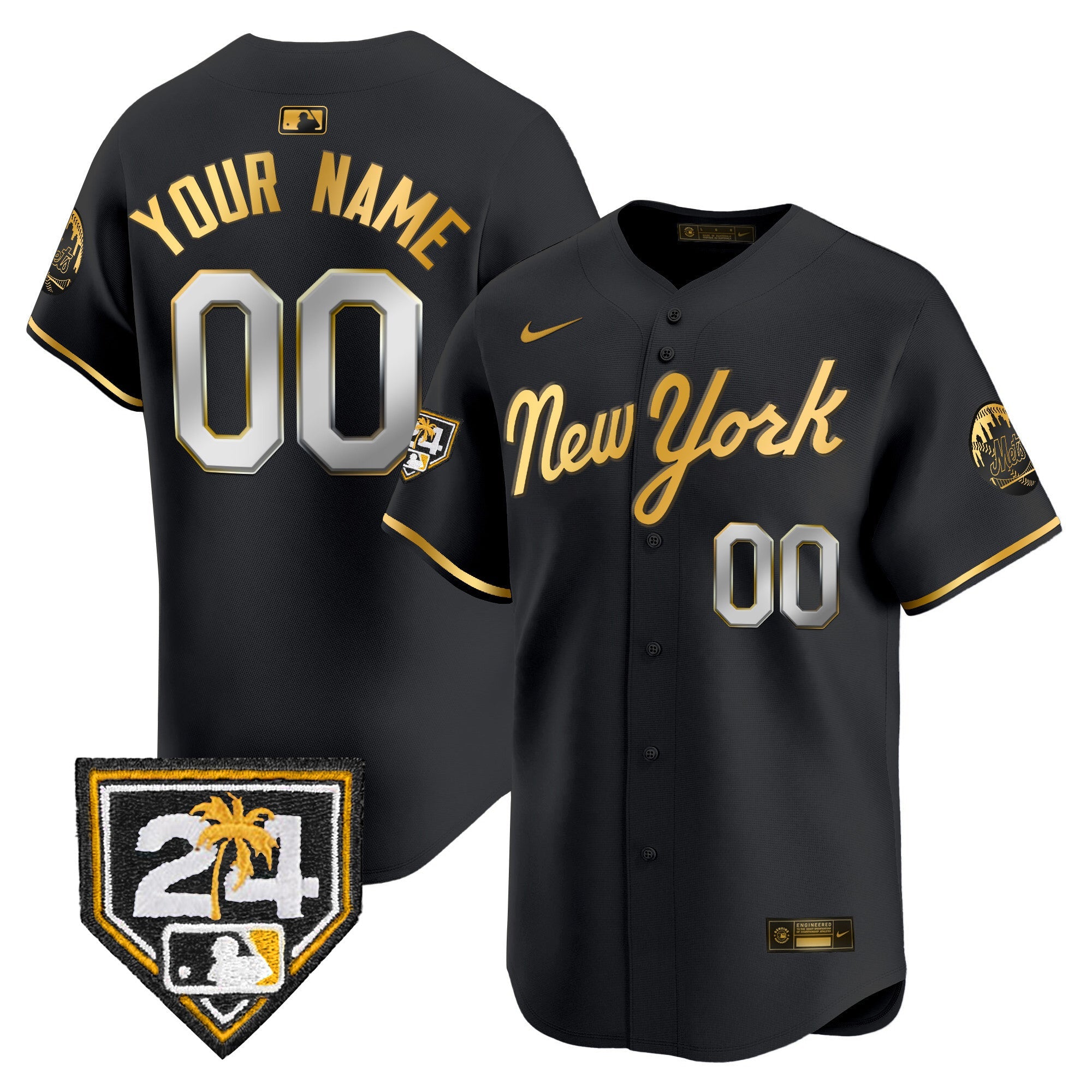 New York 2024 Spring Training Vapor Premier Limited Custom Jersey