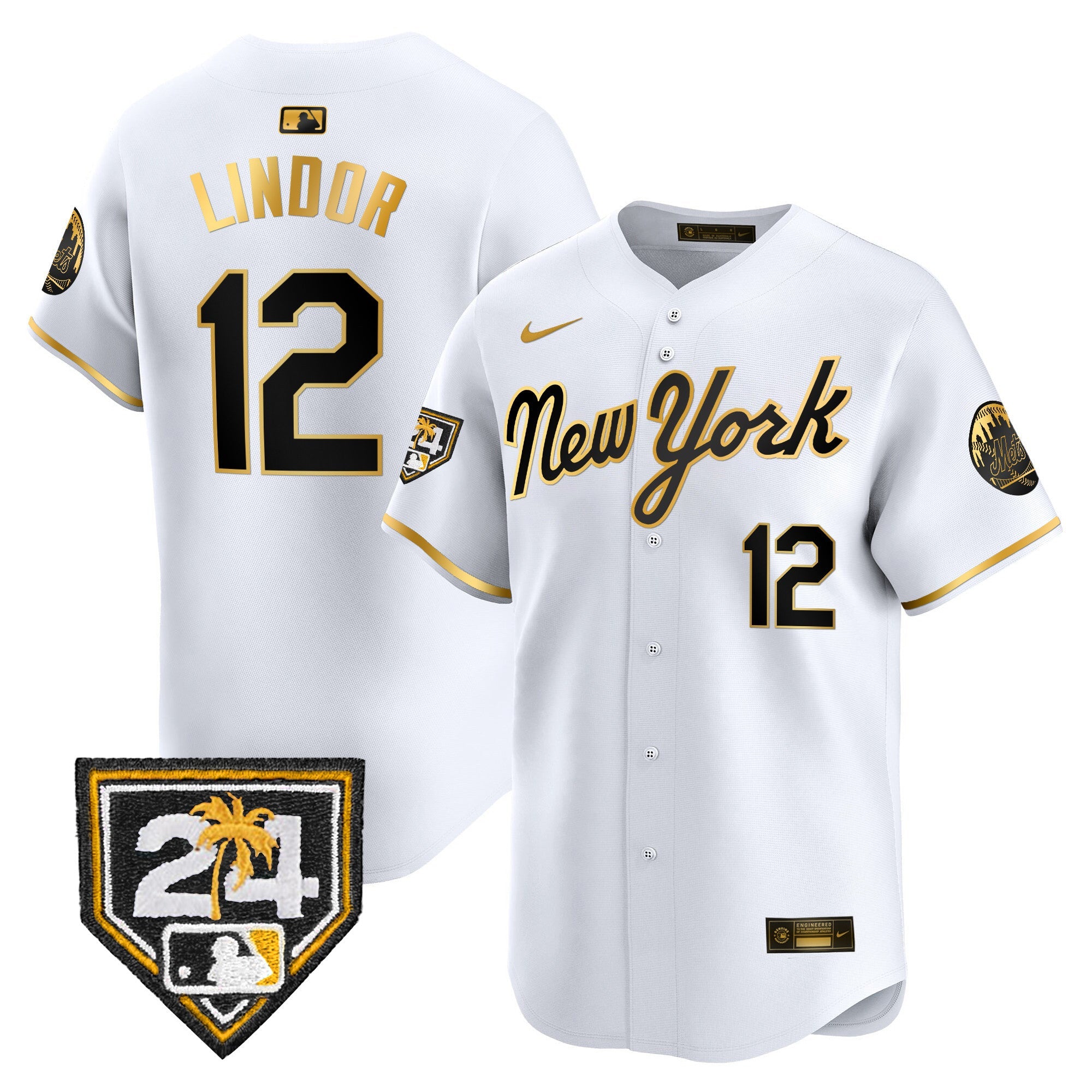 Men’s New York 2024 Spring Training Vapor Premier Limited Jersey