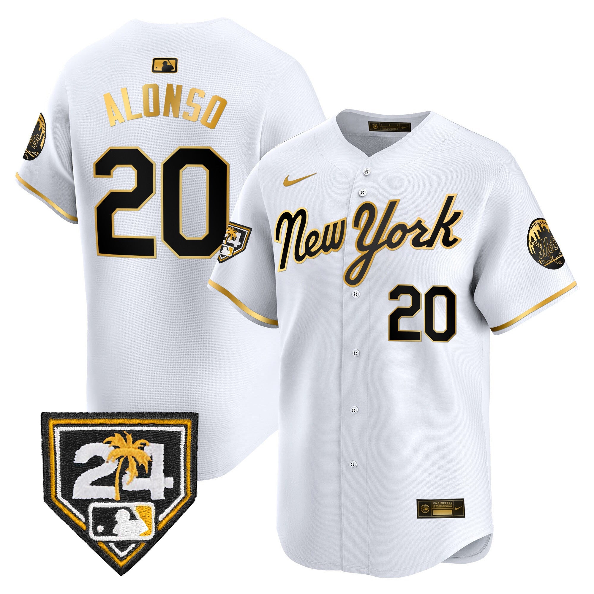 Men’s New York 2024 Spring Training Vapor Premier Limited Jersey