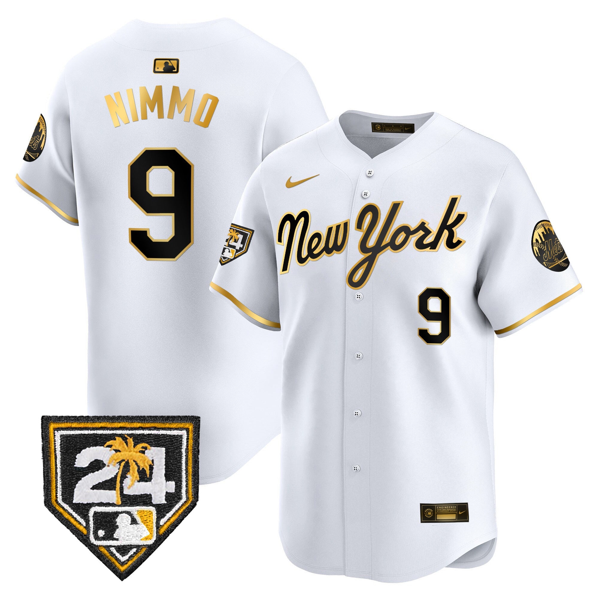 Men’s New York 2024 Spring Training Vapor Premier Limited Jersey