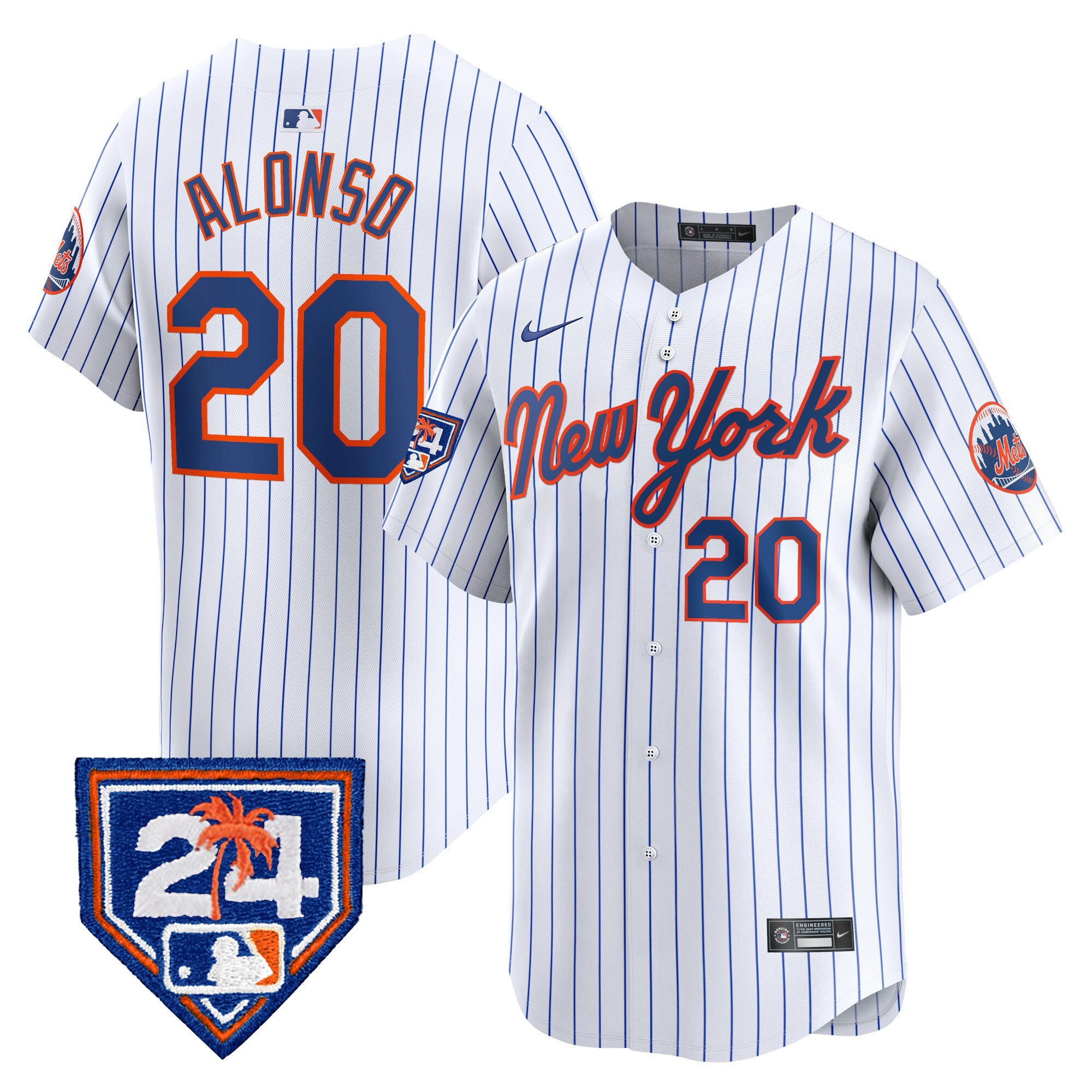 Men’s New York 2024 Spring Training Vapor Premier Limited Jersey