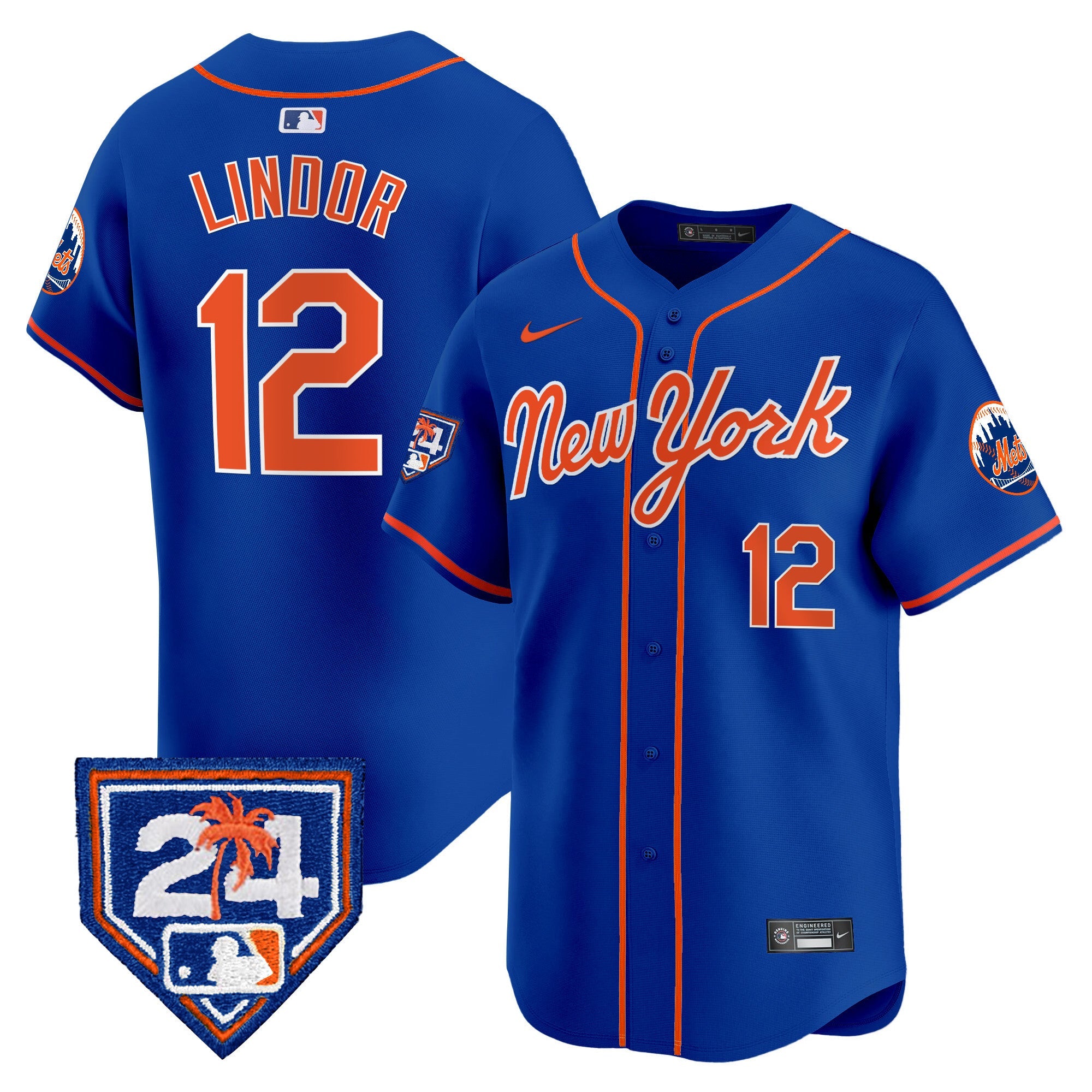 Men’s New York 2024 Spring Training Vapor Premier Limited Jersey