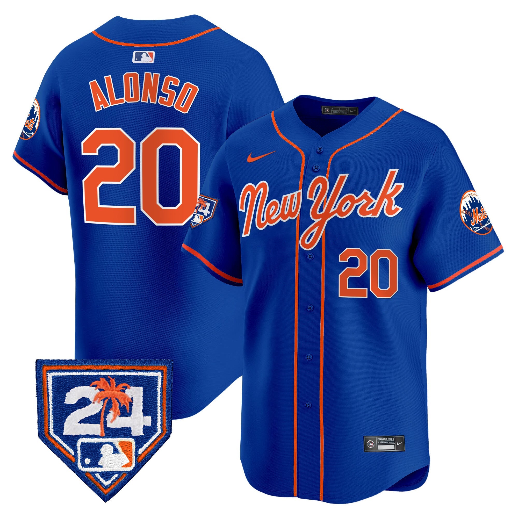Men’s New York 2024 Spring Training Vapor Premier Limited Jersey