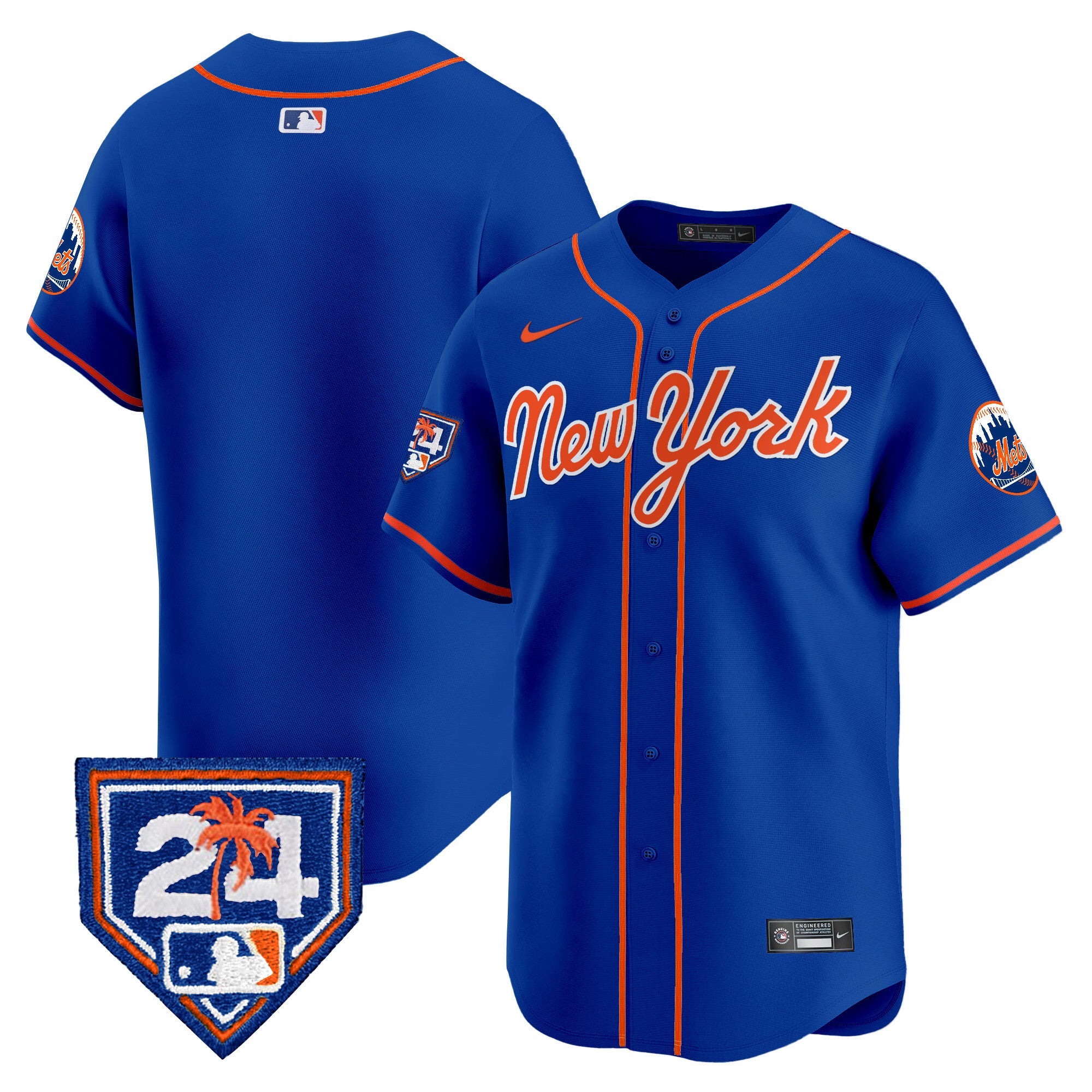 Men’s New York 2024 Spring Training Vapor Premier Limited Jersey