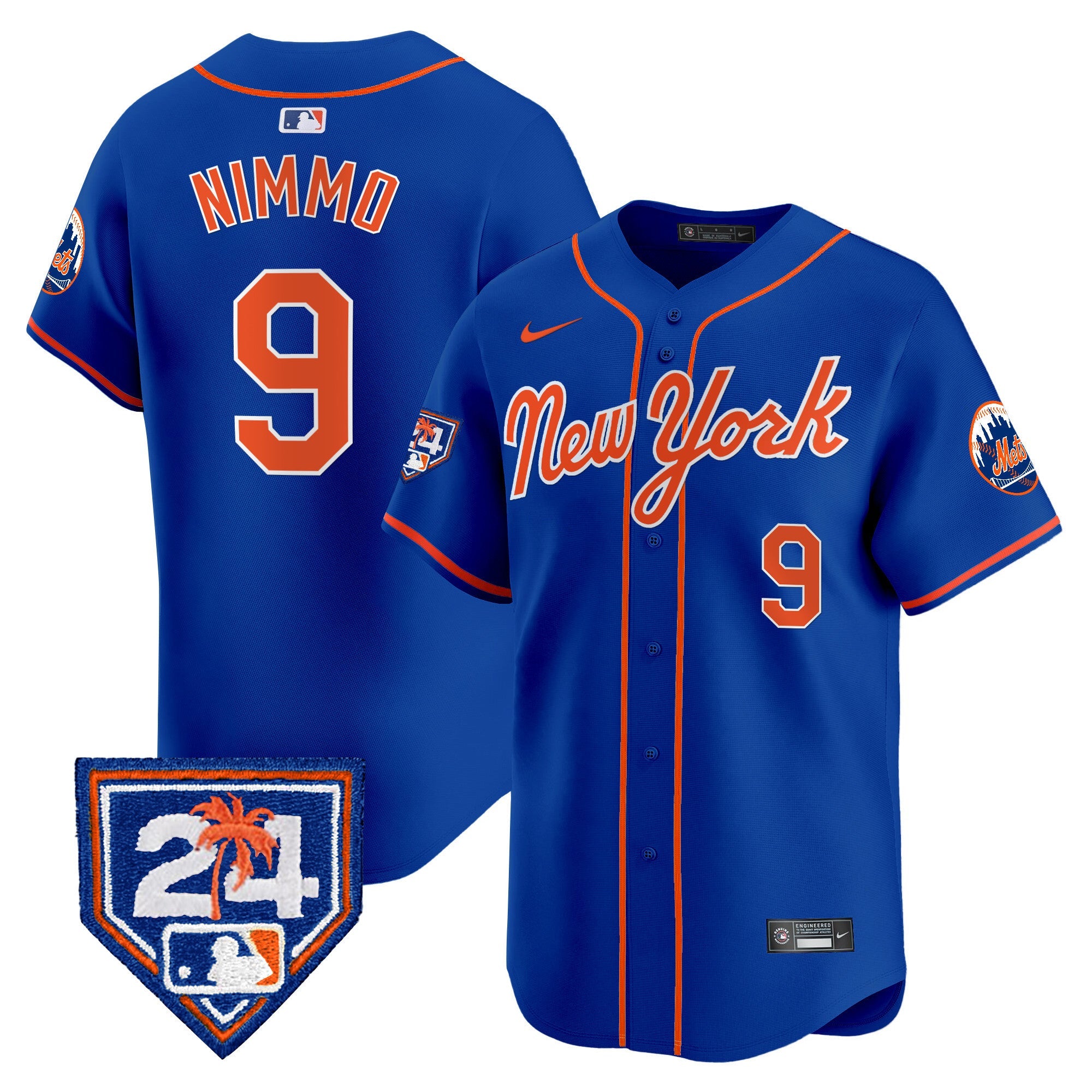 Men’s New York 2024 Spring Training Vapor Premier Limited Jersey