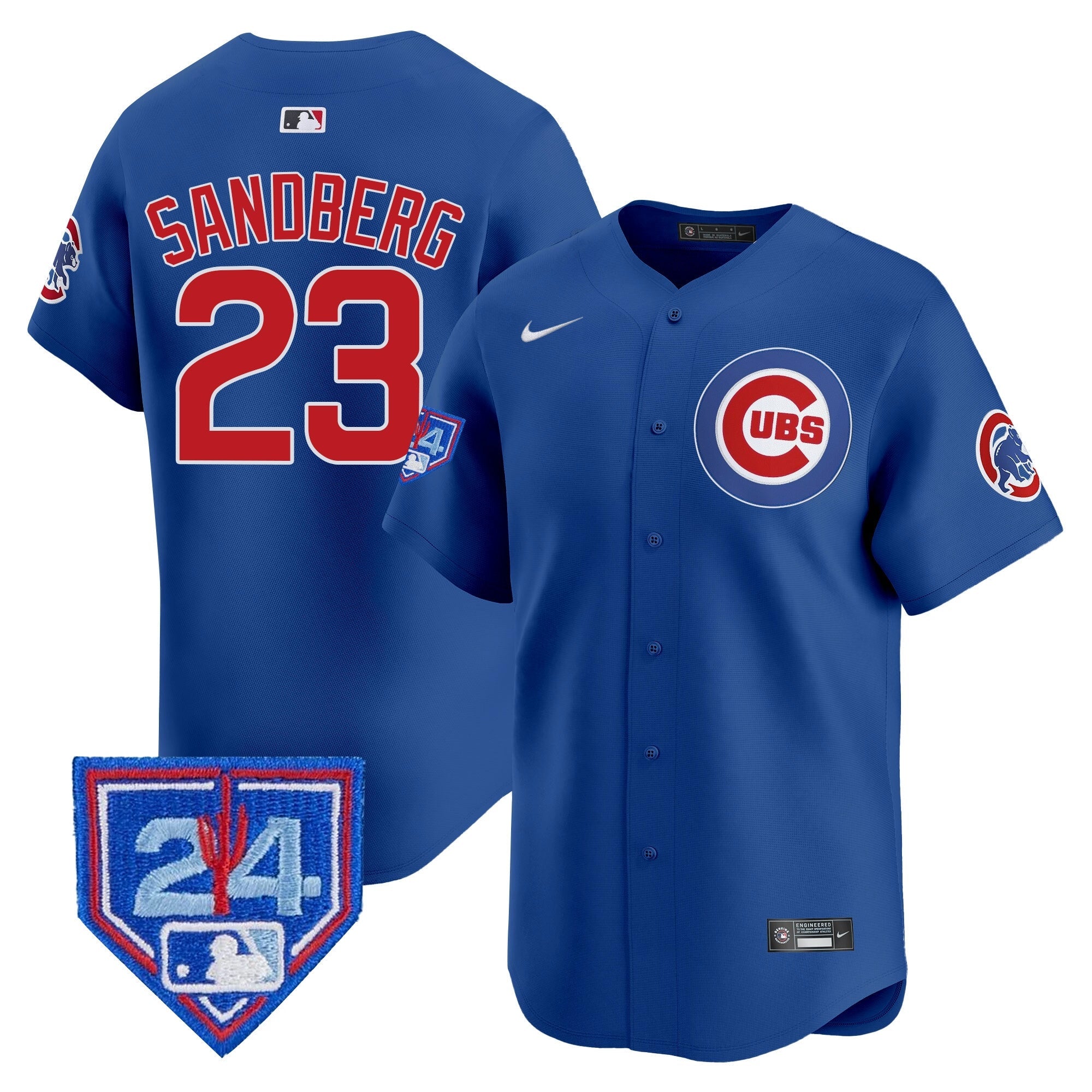 Men’s Chicago 2024 Spring Training Patch Vapor Premier Limited Jersey V2