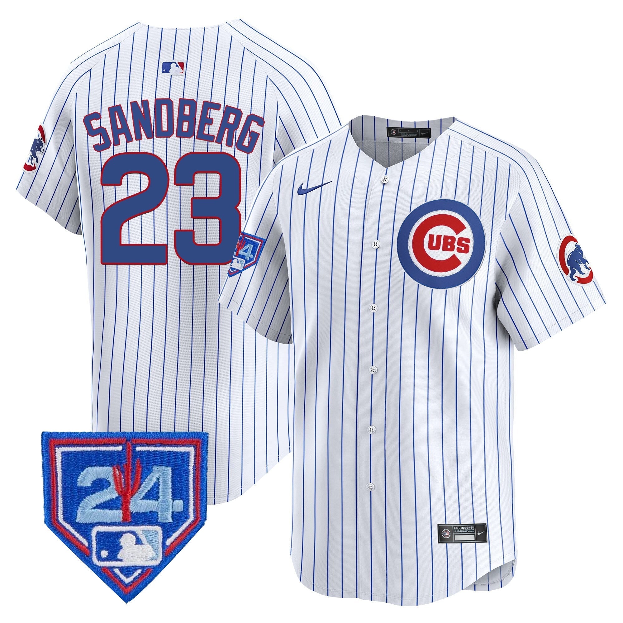 Men’s Chicago 2024 Spring Training Patch Vapor Premier Limited Jersey V2