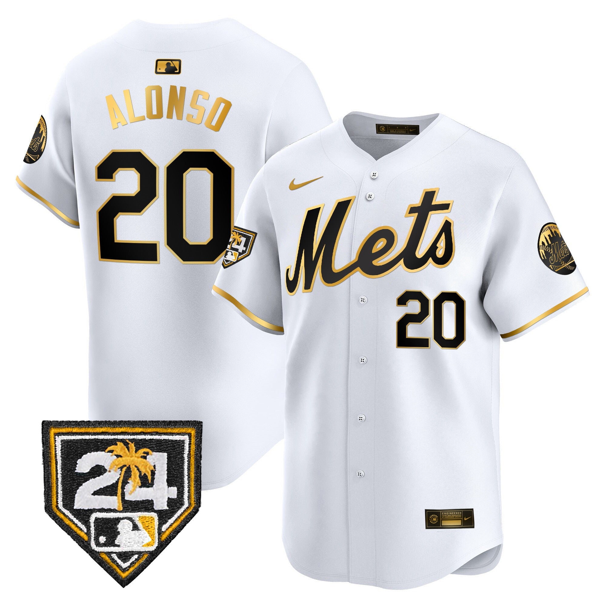 Men’s New York 2024 Spring Training Vapor Premier Limited Jersey V2