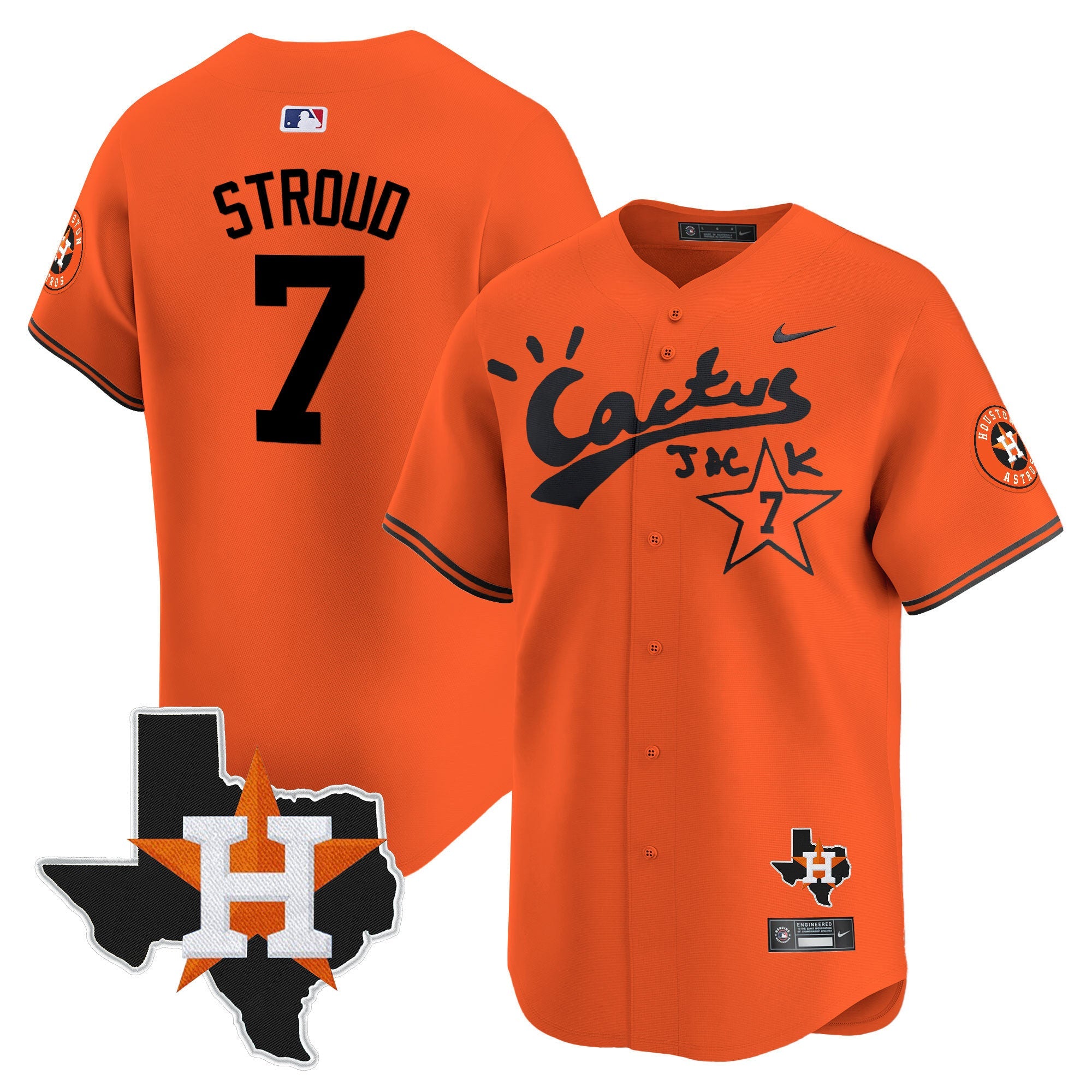 Men’s Cactus Jack Patch Vapor Premier Limited Jersey