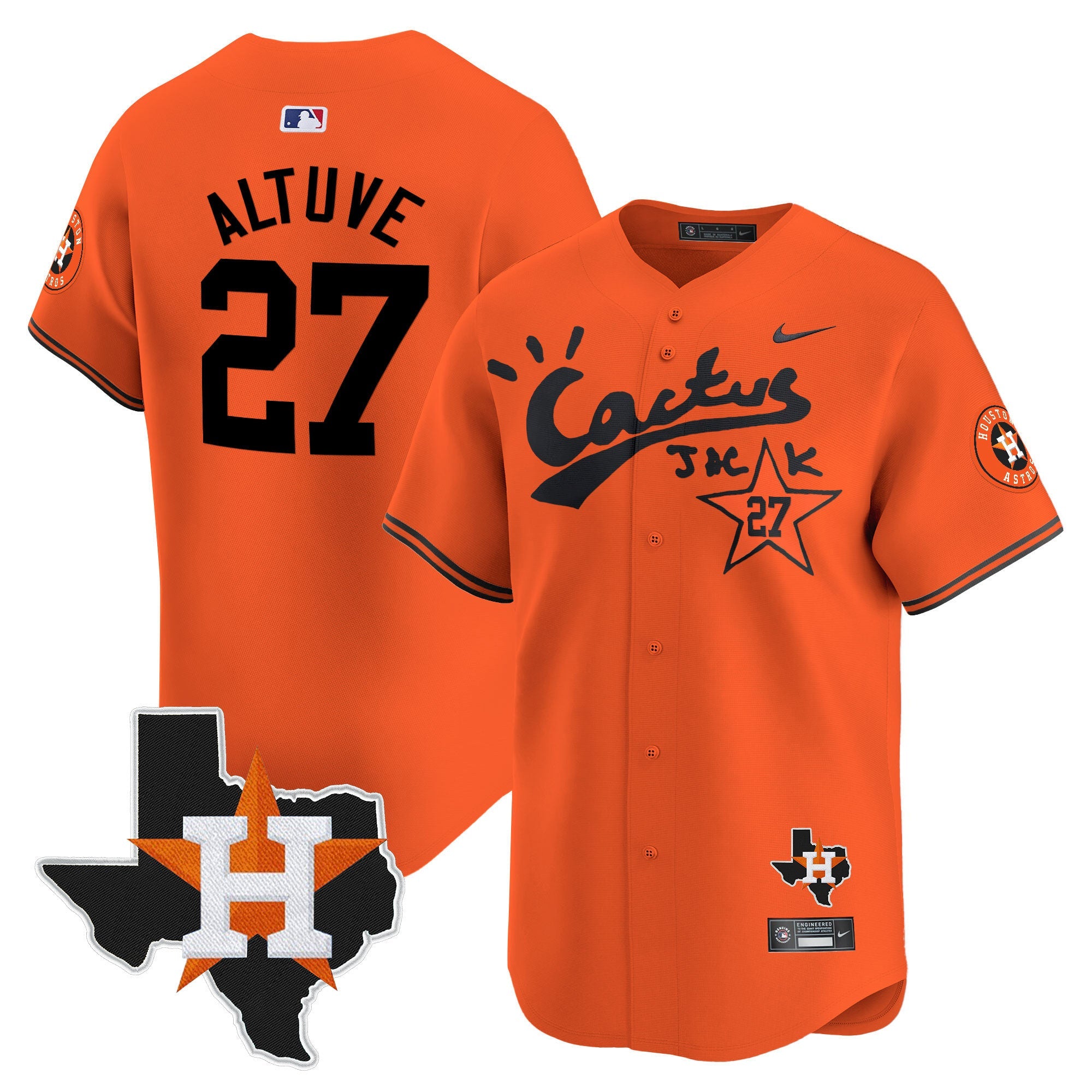 Men’s Cactus Jack Patch Vapor Premier Limited Jersey