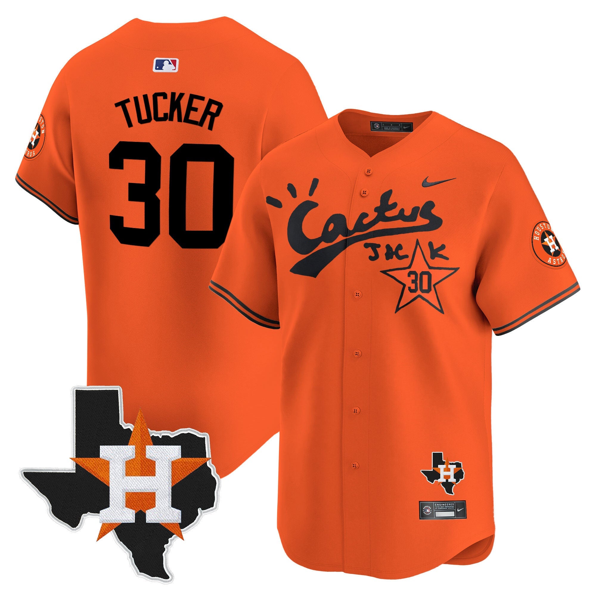 Men’s Cactus Jack Patch Vapor Premier Limited Jersey