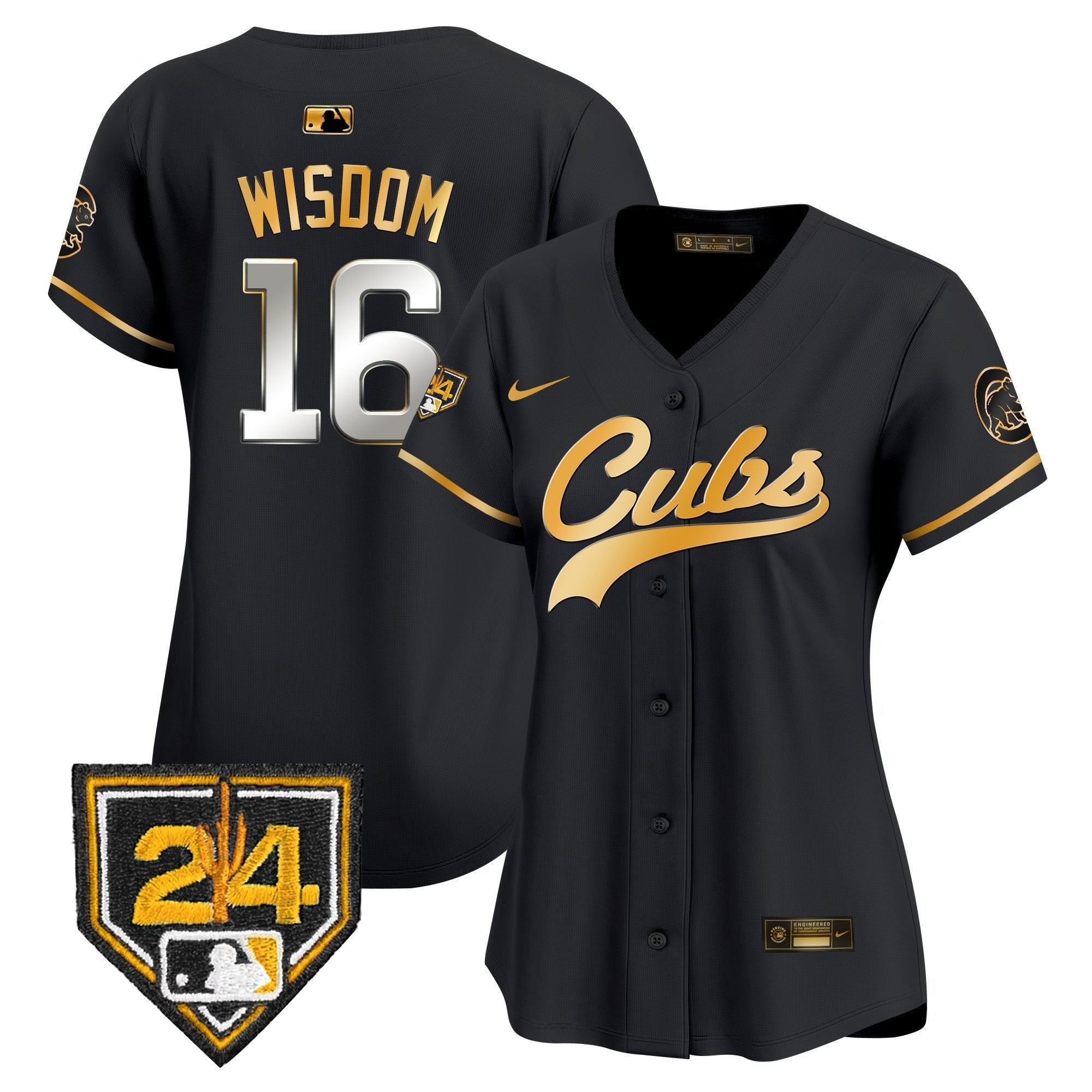 Women’s Chicago 2024 Spring Training Patch Vapor Premier Limited Jersey