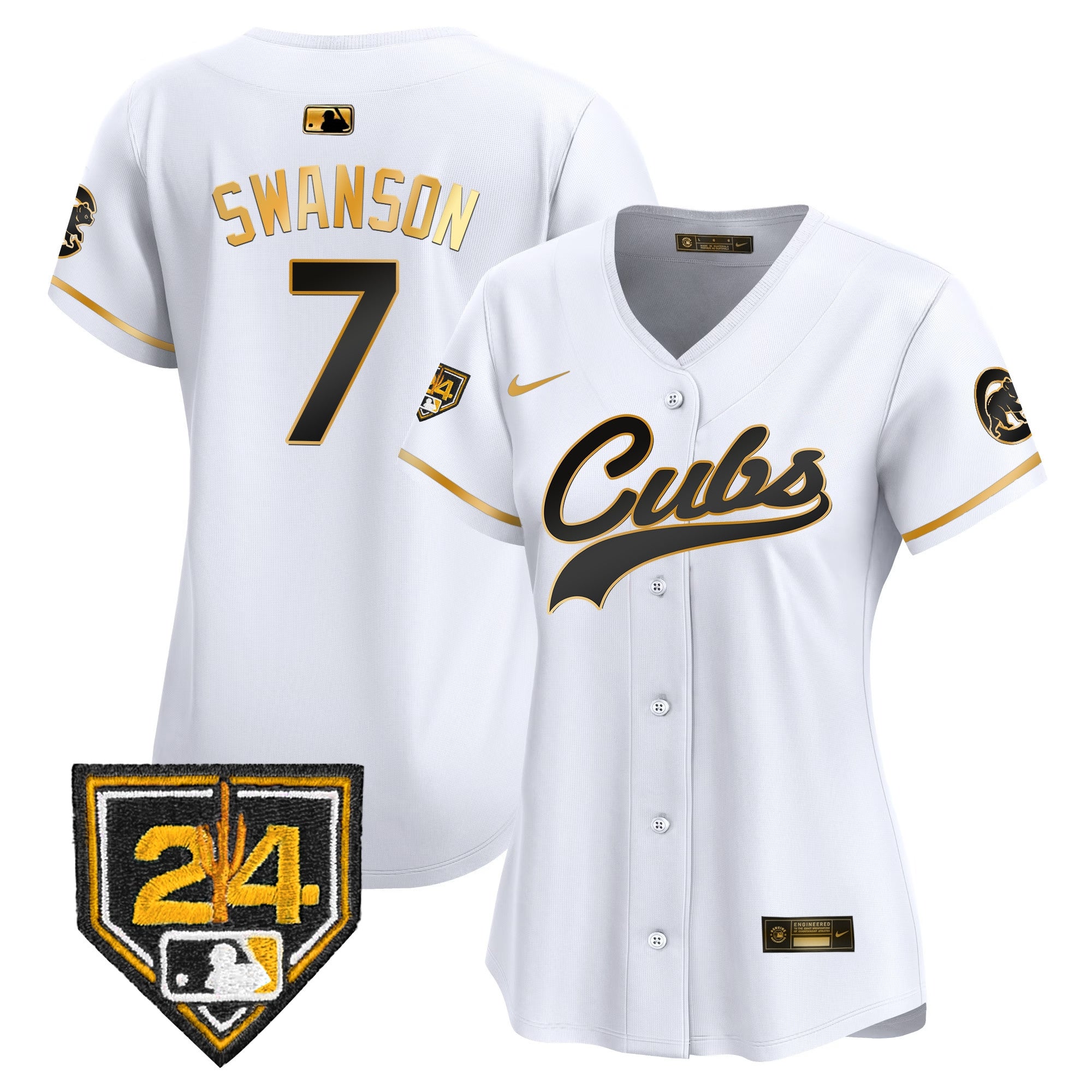 Women’s Chicago 2024 Spring Training Patch Vapor Premier Limited Jersey