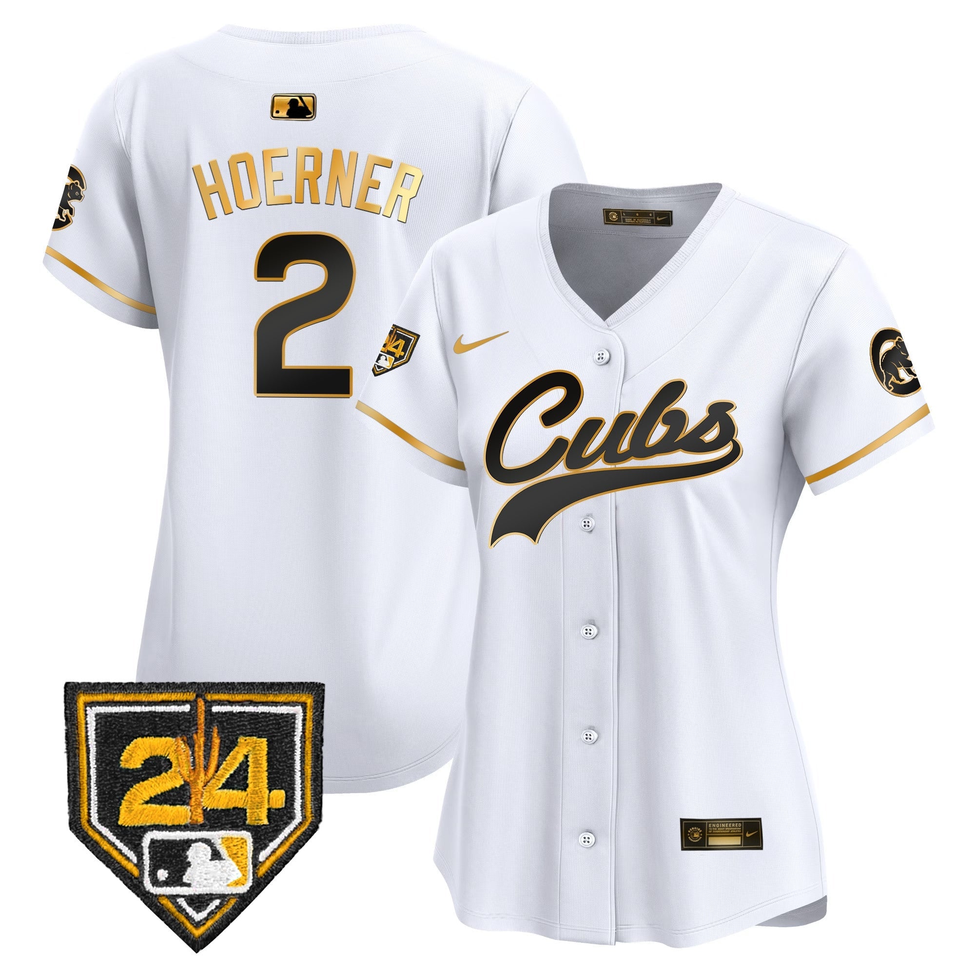 Women’s Chicago 2024 Spring Training Patch Vapor Premier Limited Jersey