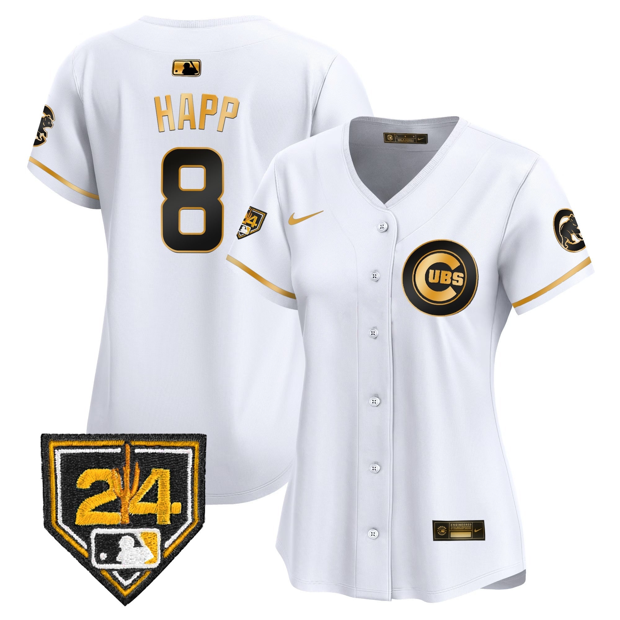 Women’s Chicago 2024 Spring Training Patch Vapor Premier Limited Jersey V2
