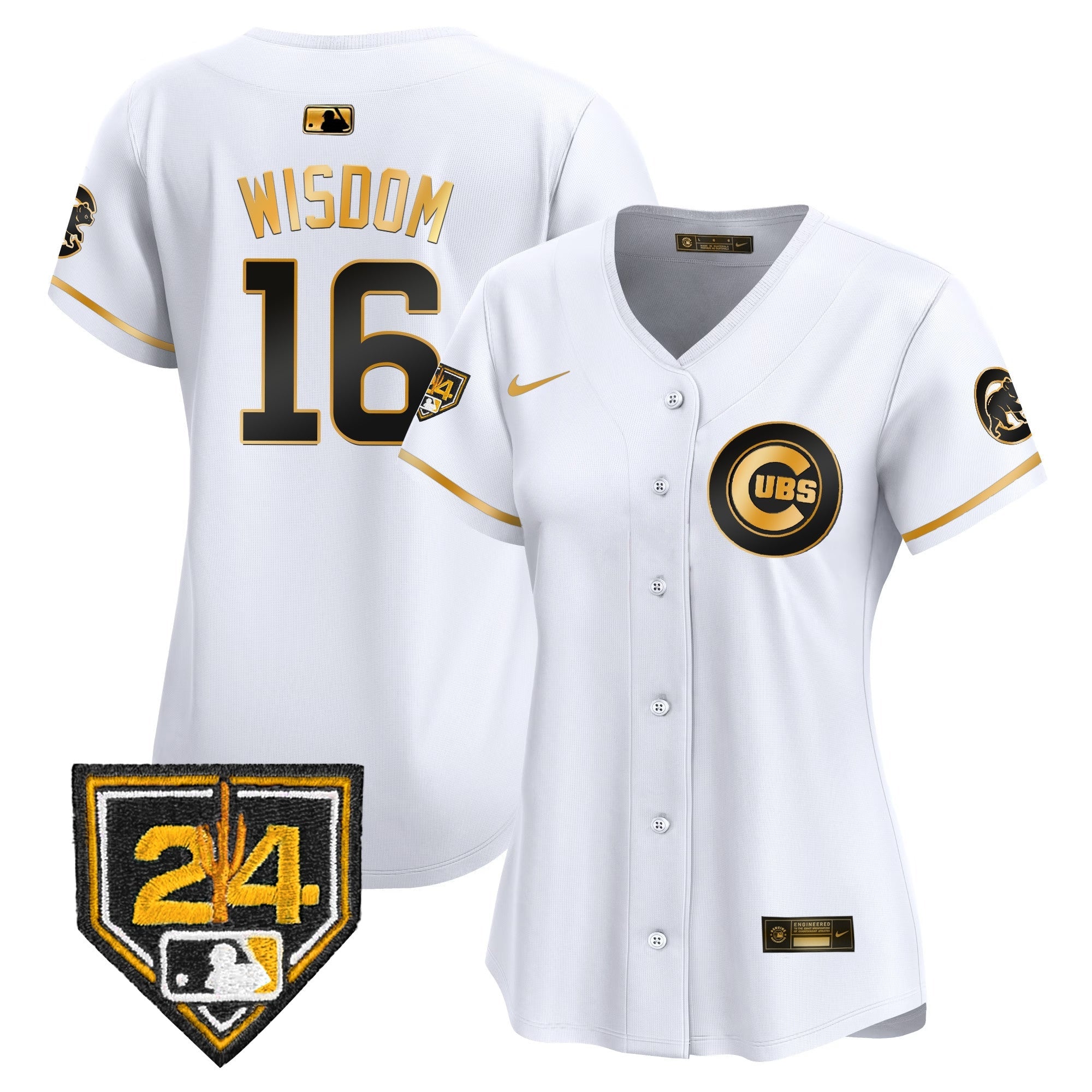 Women’s Chicago 2024 Spring Training Patch Vapor Premier Limited Jersey V2