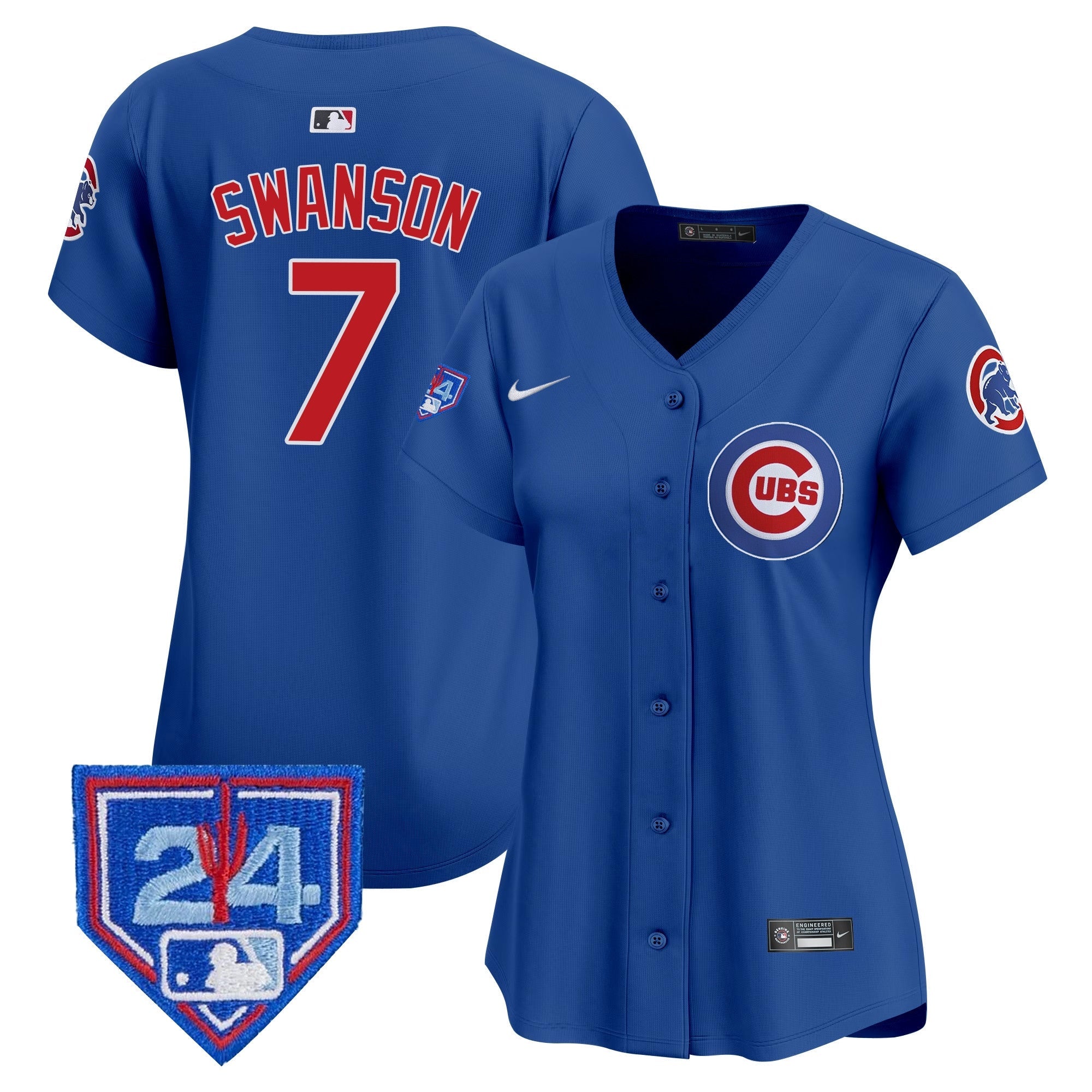 Women’s Chicago 2024 Spring Training Patch Vapor Premier Limited Jersey V2