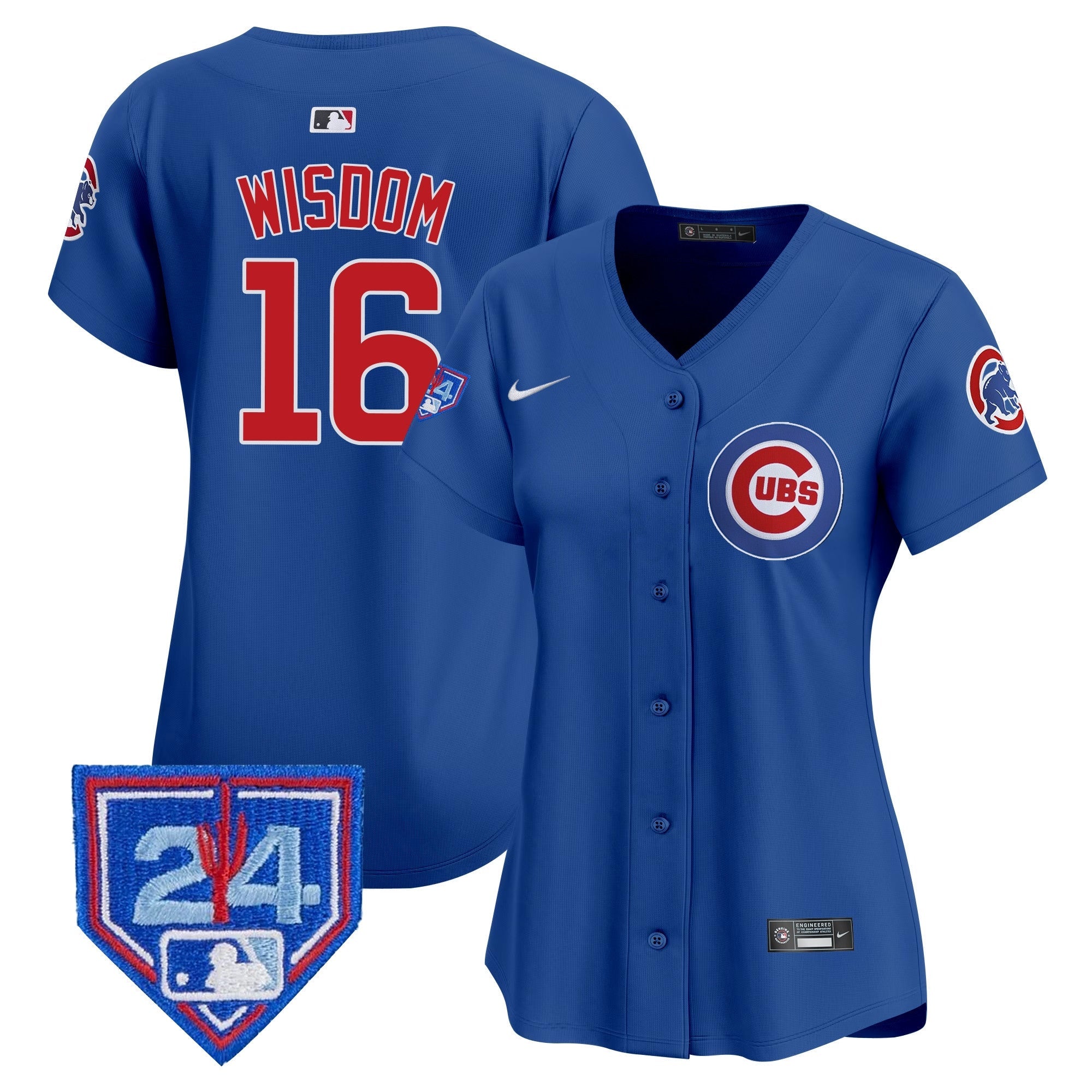 Women’s Chicago 2024 Spring Training Patch Vapor Premier Limited Jersey V2