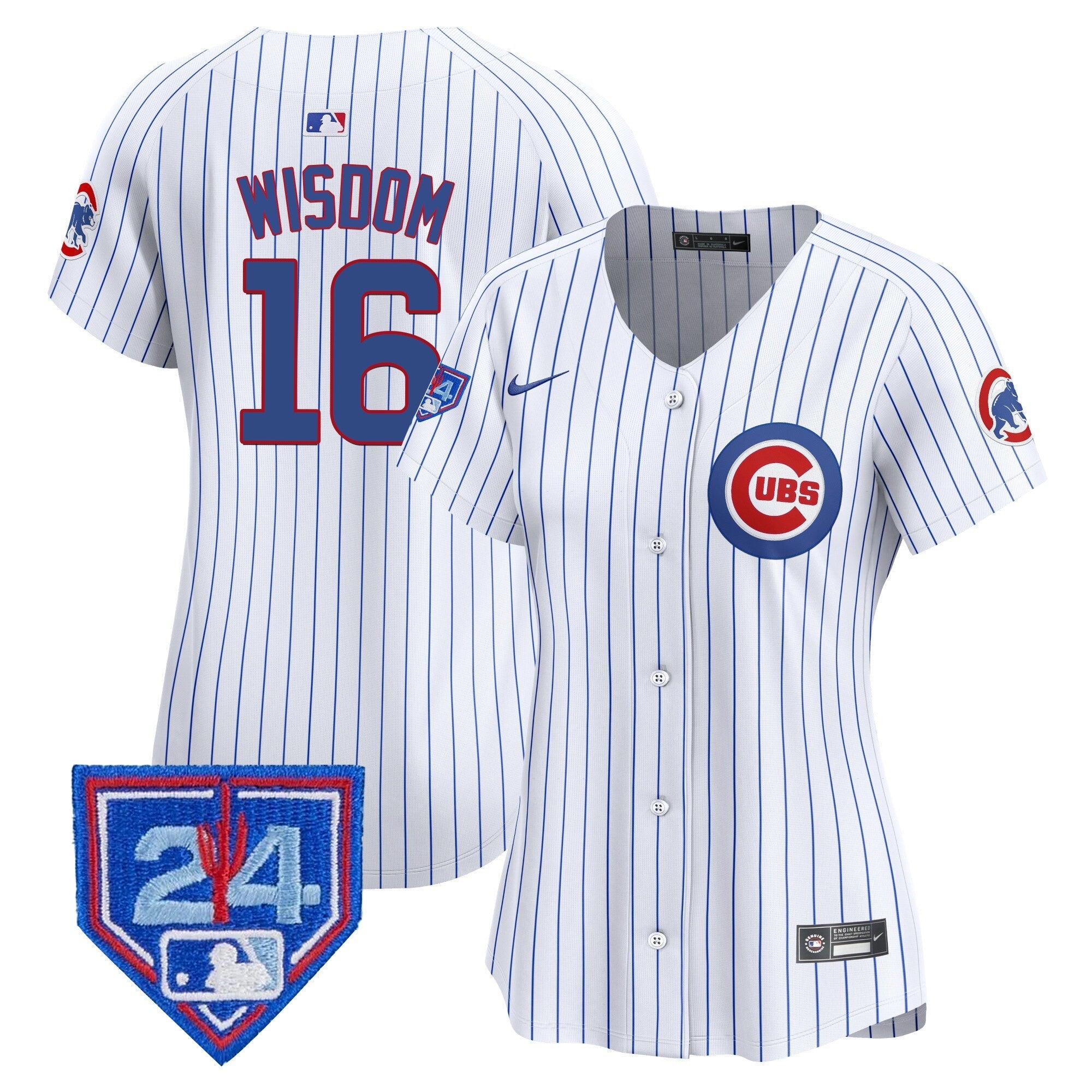 Women’s Chicago 2024 Spring Training Patch Vapor Premier Limited Jersey V2