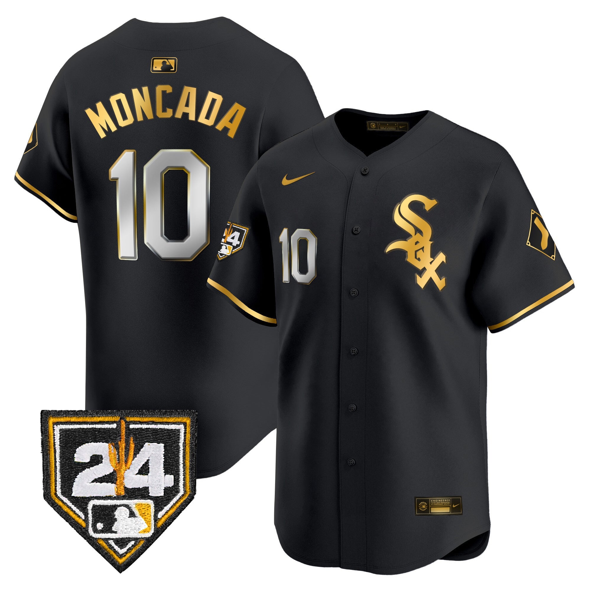 Men’s Chicago 2024 Spring Training Patch Vapor Premier Limited Jersey