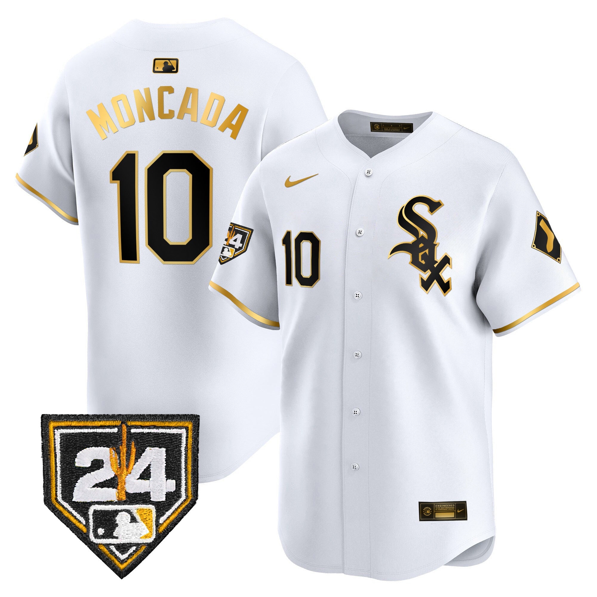 Men’s Chicago 2024 Spring Training Patch Vapor Premier Limited Jersey