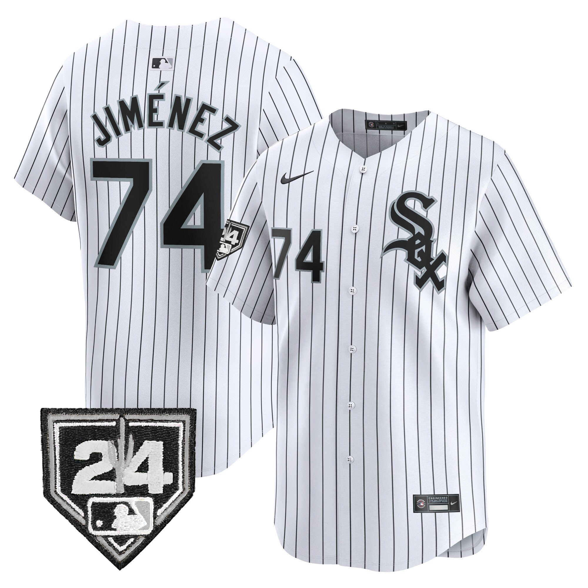 Men’s Chicago 2024 Spring Training Patch Vapor Premier Limited Jersey