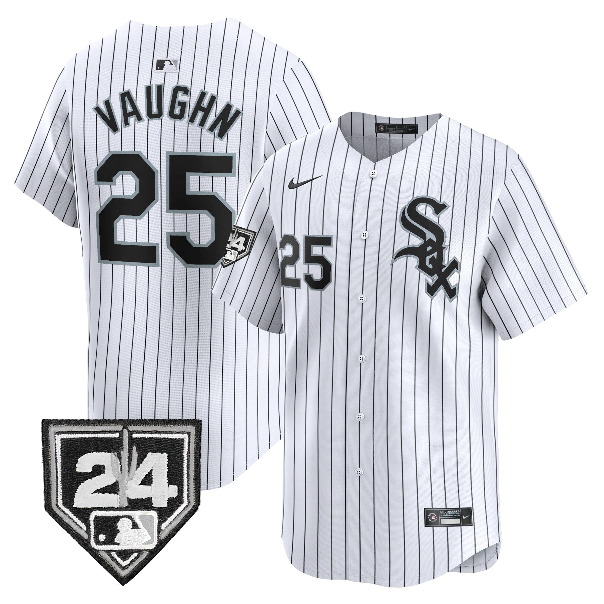 Men’s Chicago 2024 Spring Training Patch Vapor Premier Limited Jersey