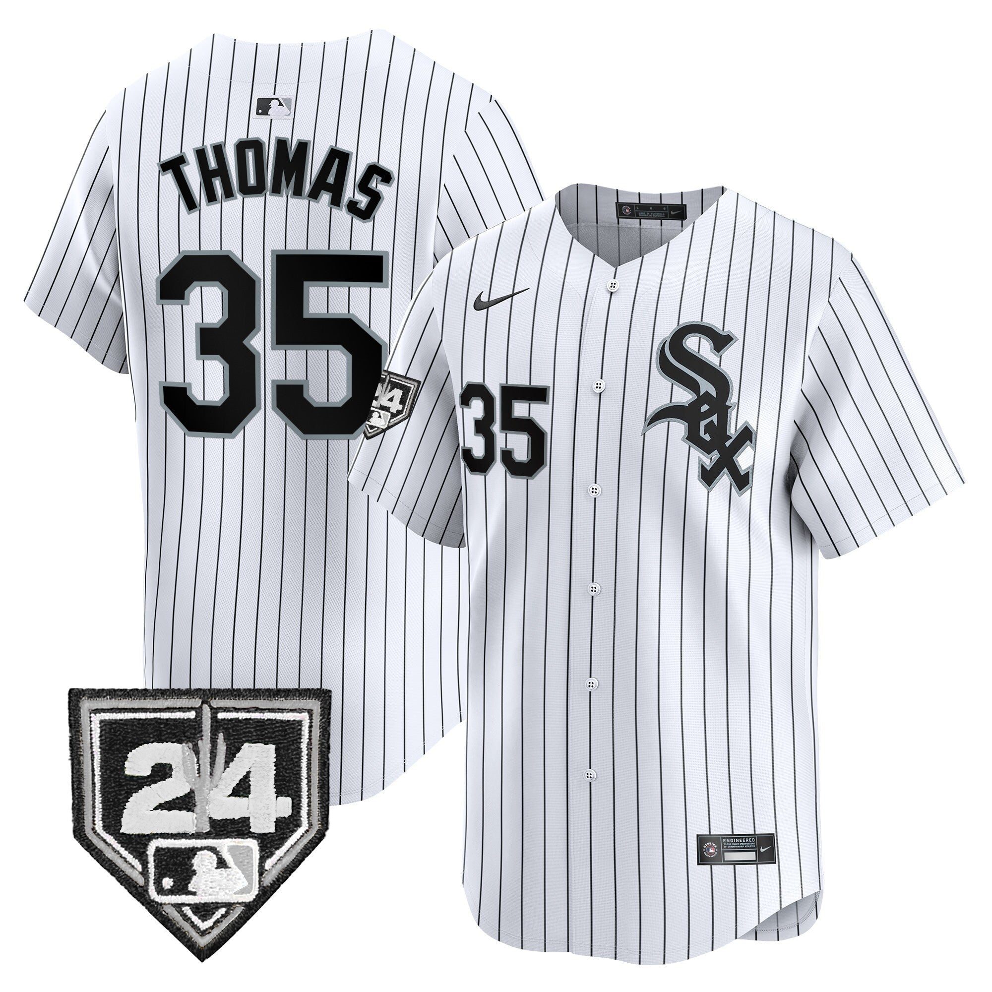 Men’s Chicago 2024 Spring Training Patch Vapor Premier Limited Jersey
