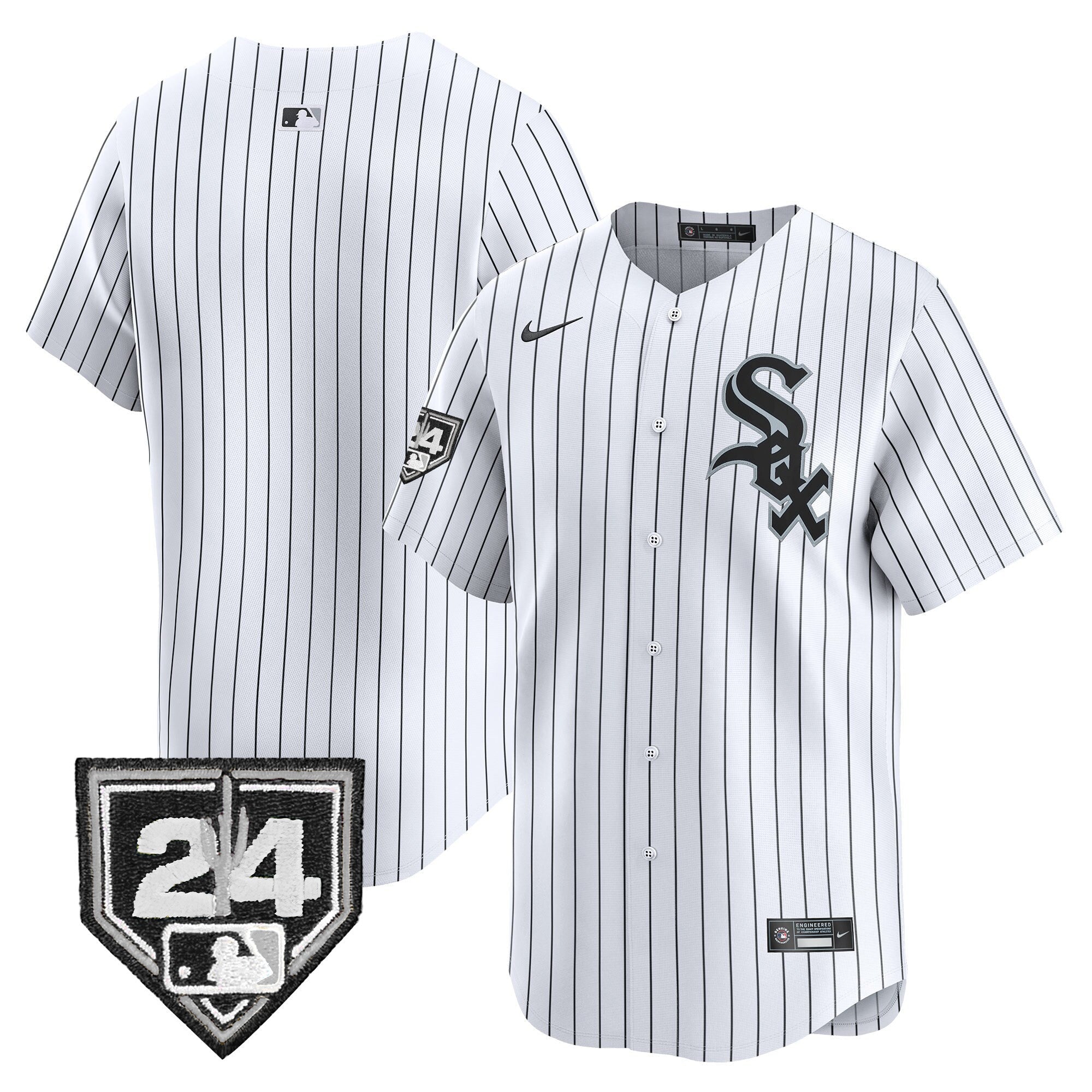 Men’s Chicago 2024 Spring Training Patch Vapor Premier Limited Jersey