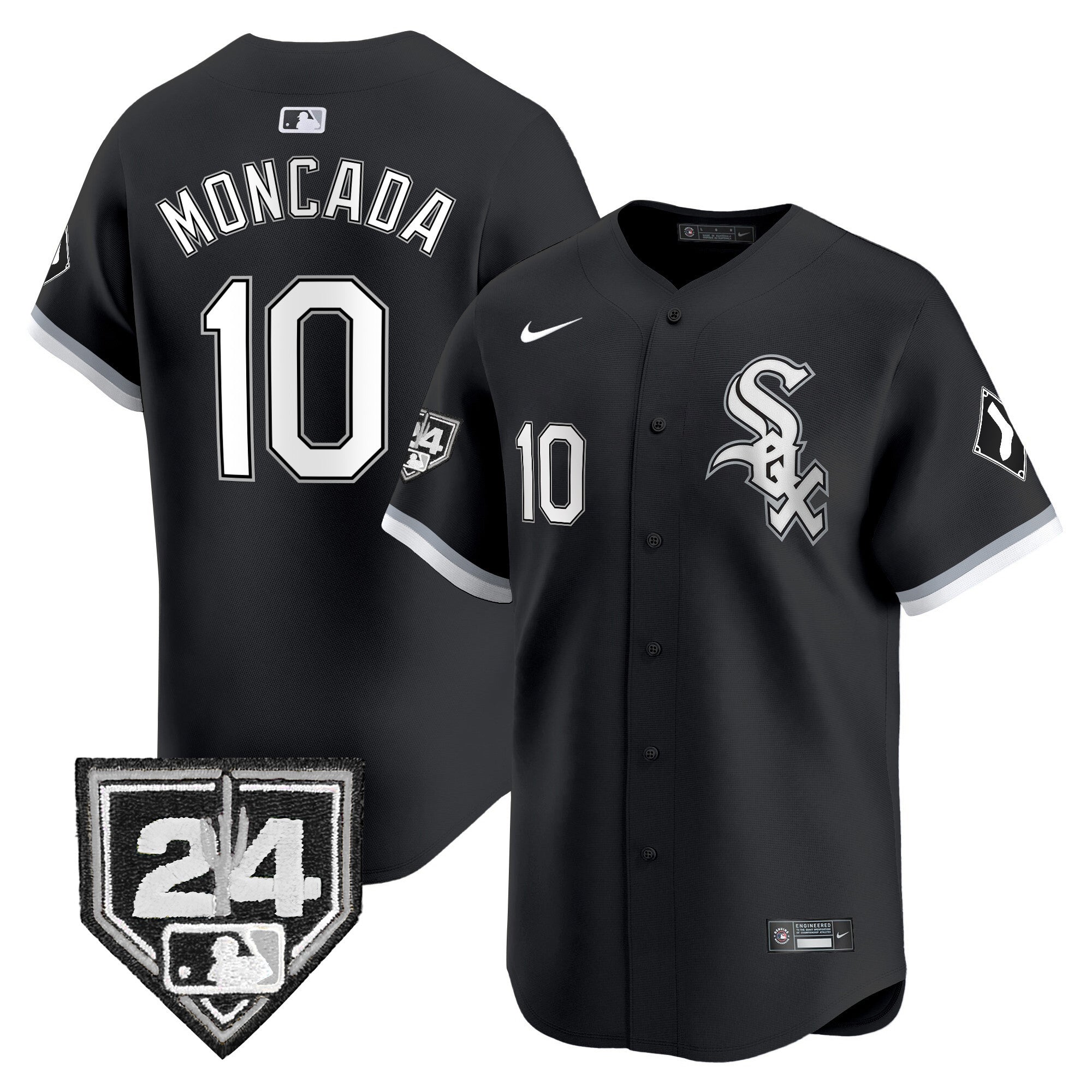 Men’s Chicago 2024 Spring Training Patch Vapor Premier Limited Jersey