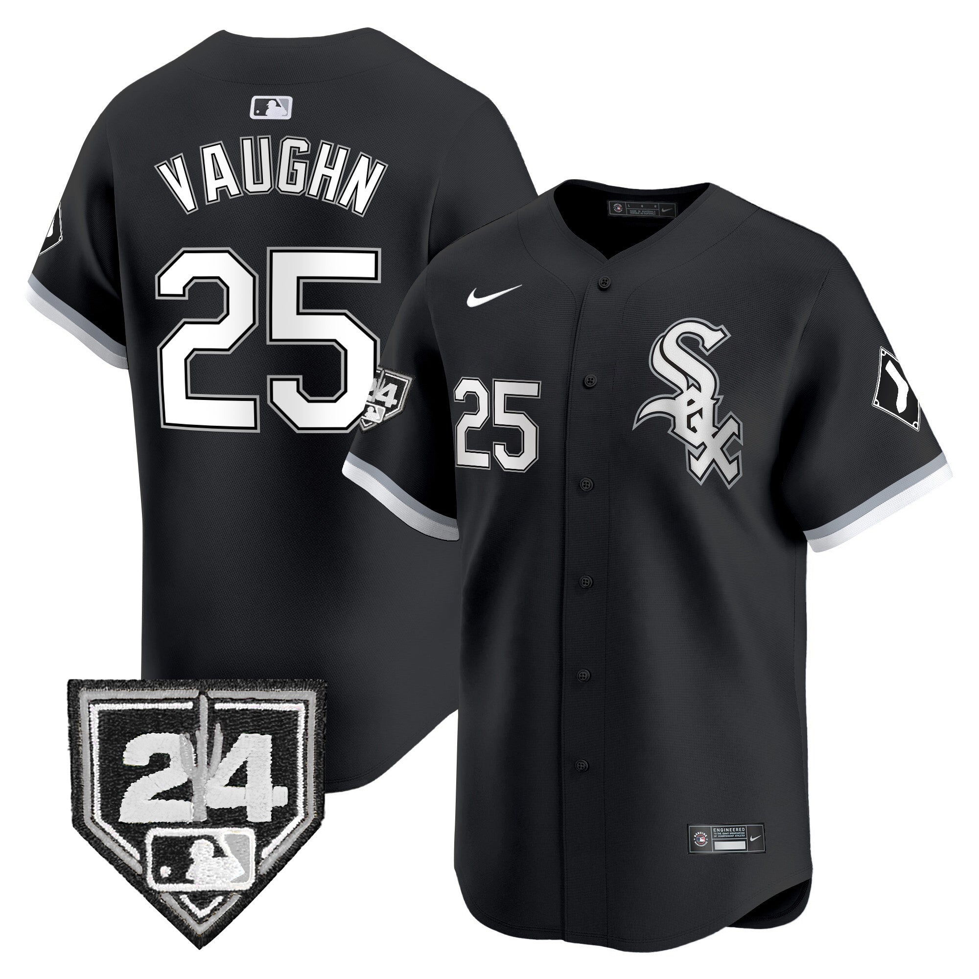 Men’s Chicago 2024 Spring Training Patch Vapor Premier Limited Jersey