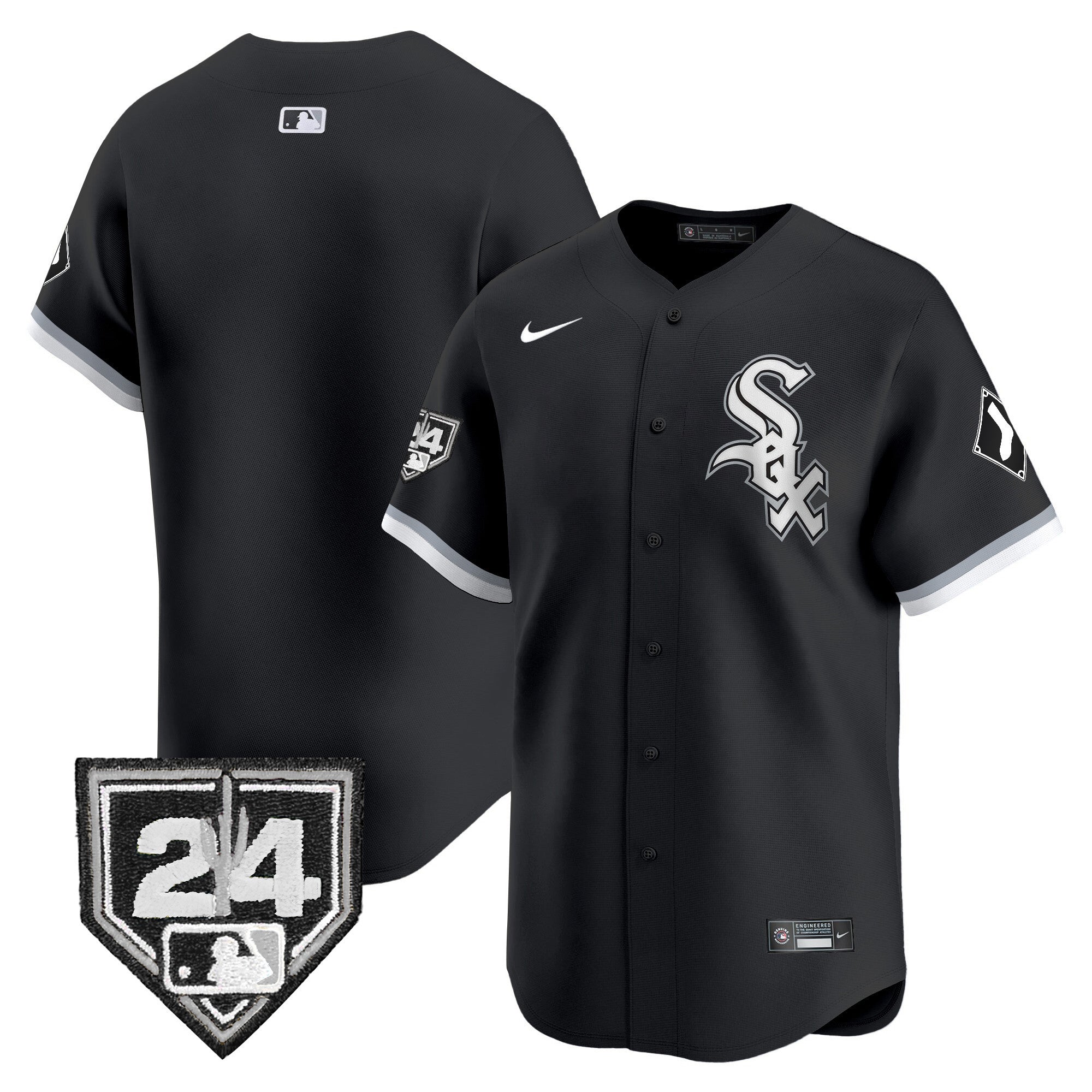 Men’s Chicago 2024 Spring Training Patch Vapor Premier Limited Jersey