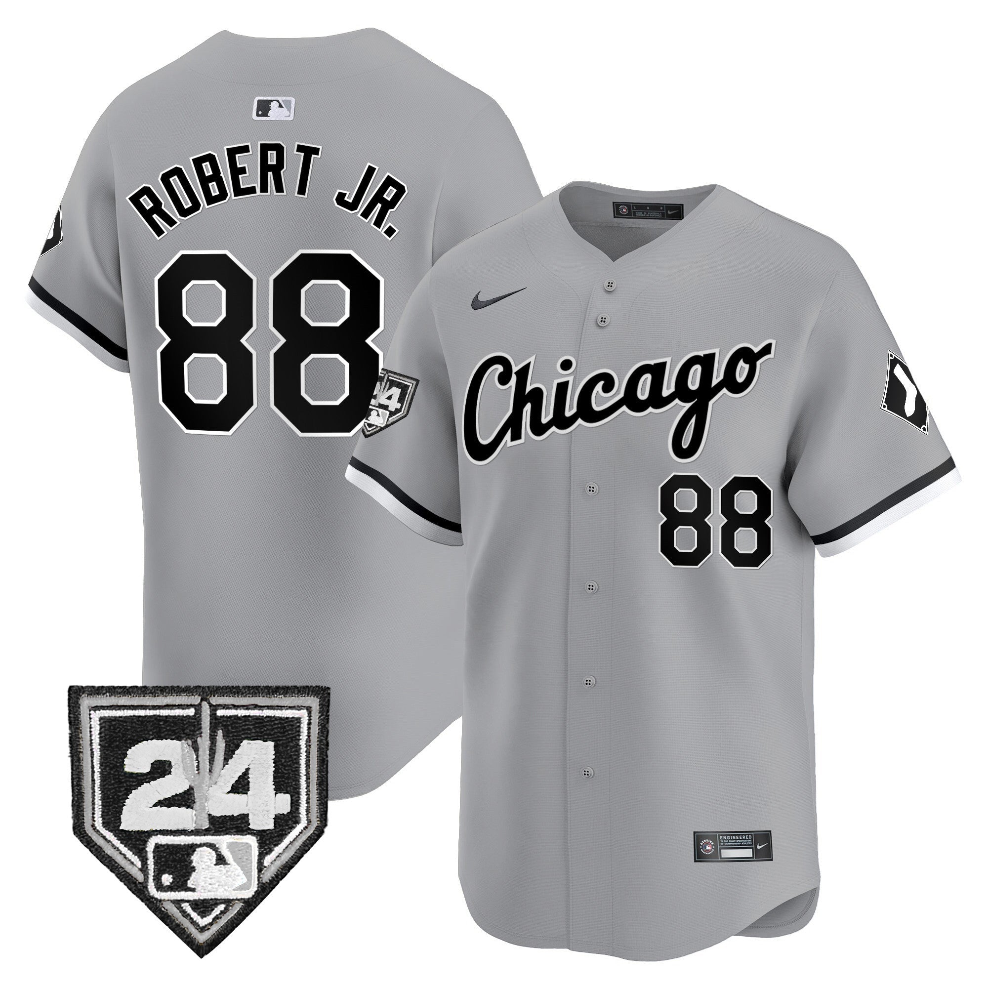 Men’s Chicago 2024 Spring Training Patch Vapor Premier Limited Jersey