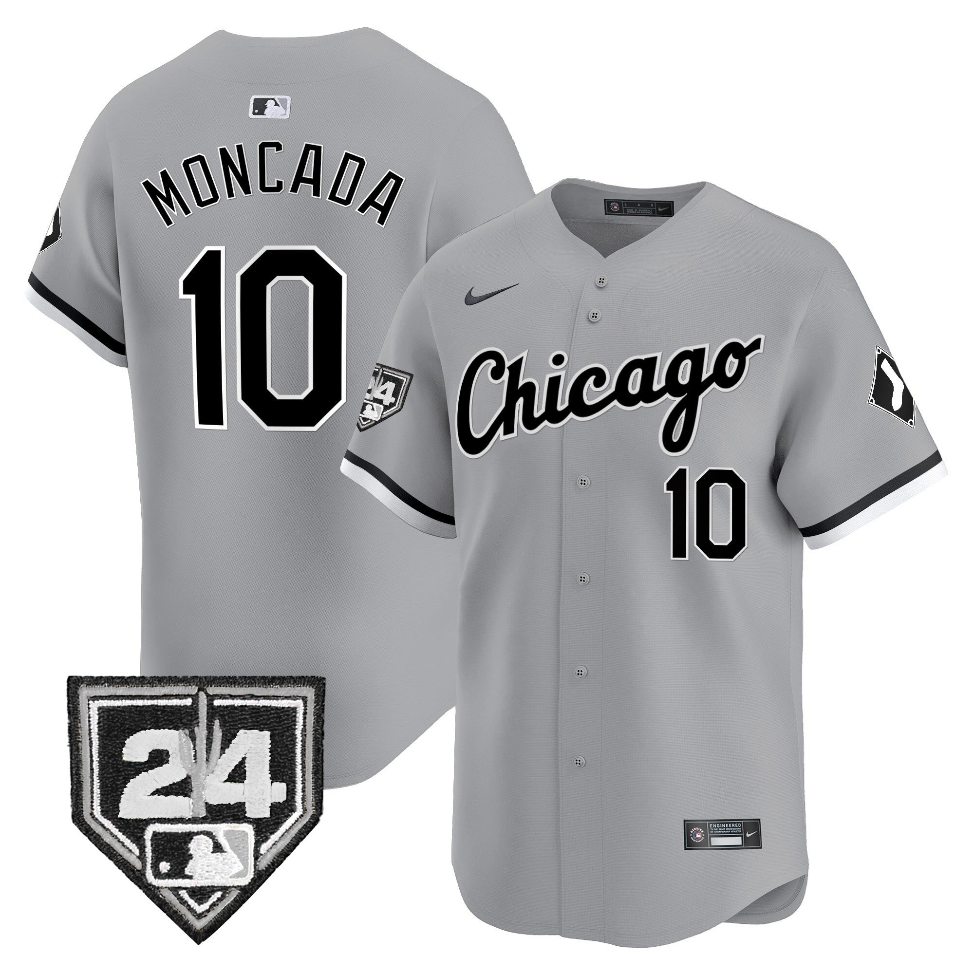 Men’s Chicago 2024 Spring Training Patch Vapor Premier Limited Jersey