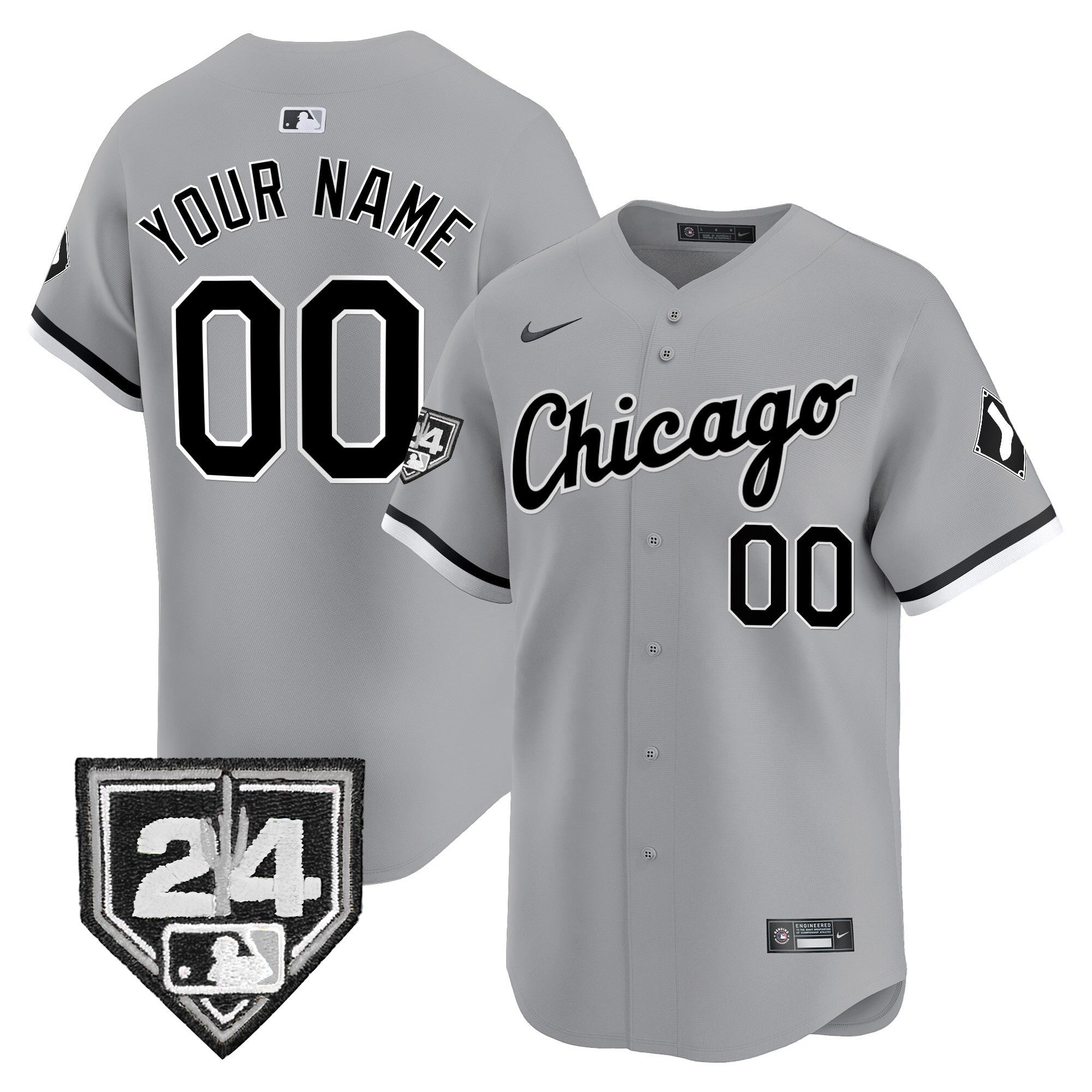 Chicago 2024 Spring Training Patch Vapor Premier Limited Custom Jersey