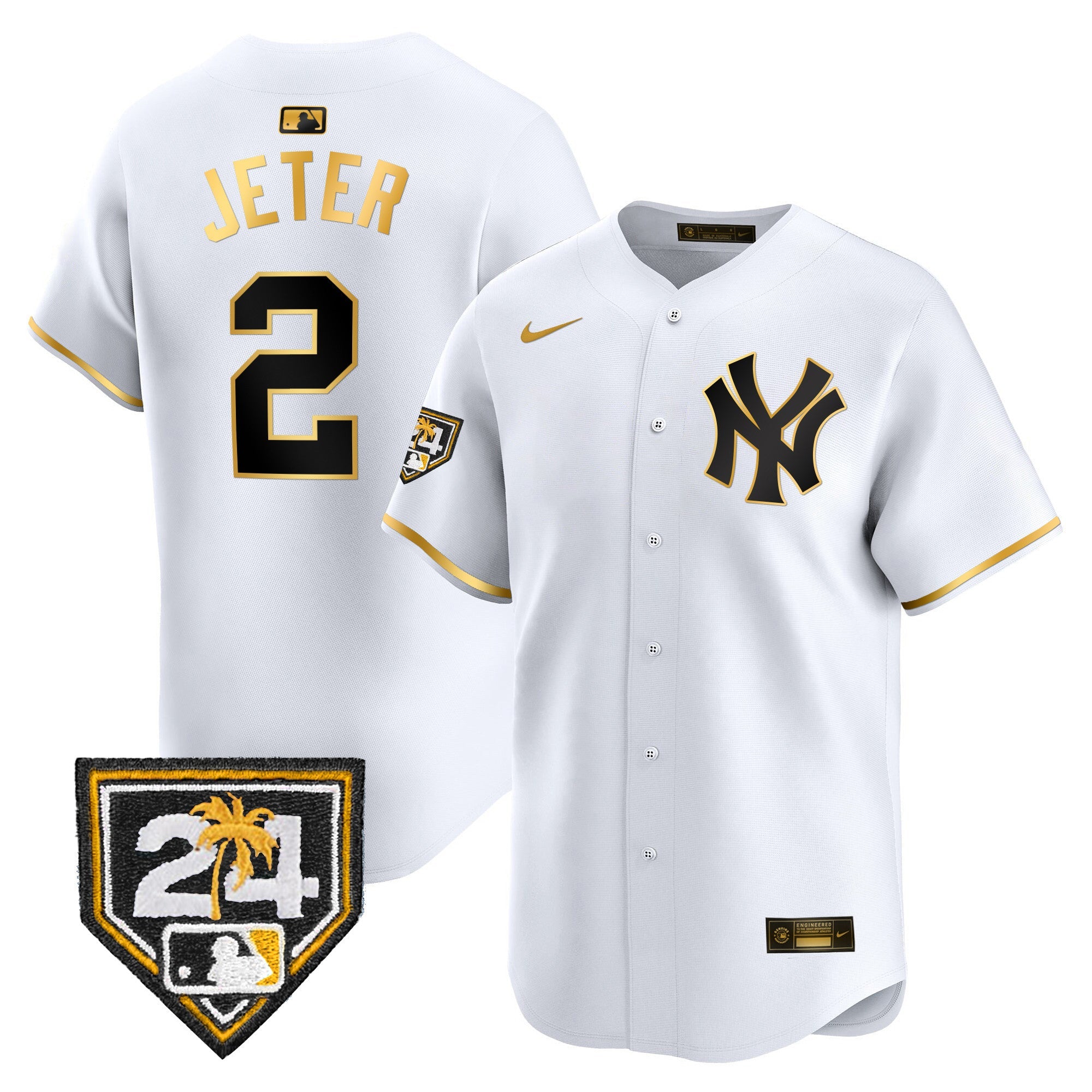 Men’s New York 2024 Spring Training Patch Vapor Premier Limited Jersey