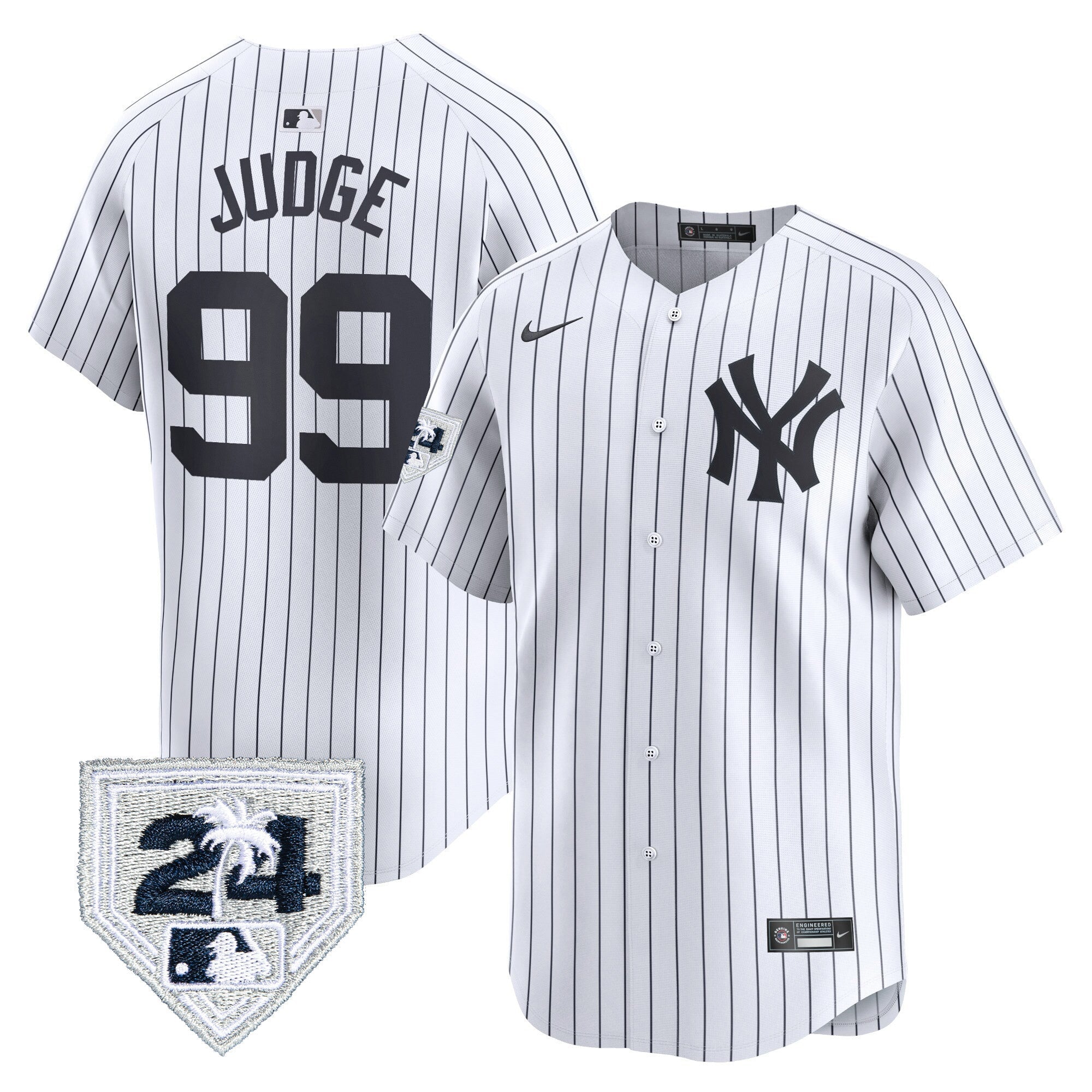 Men’s New York 2024 Spring Training Patch Vapor Premier Limited Jersey