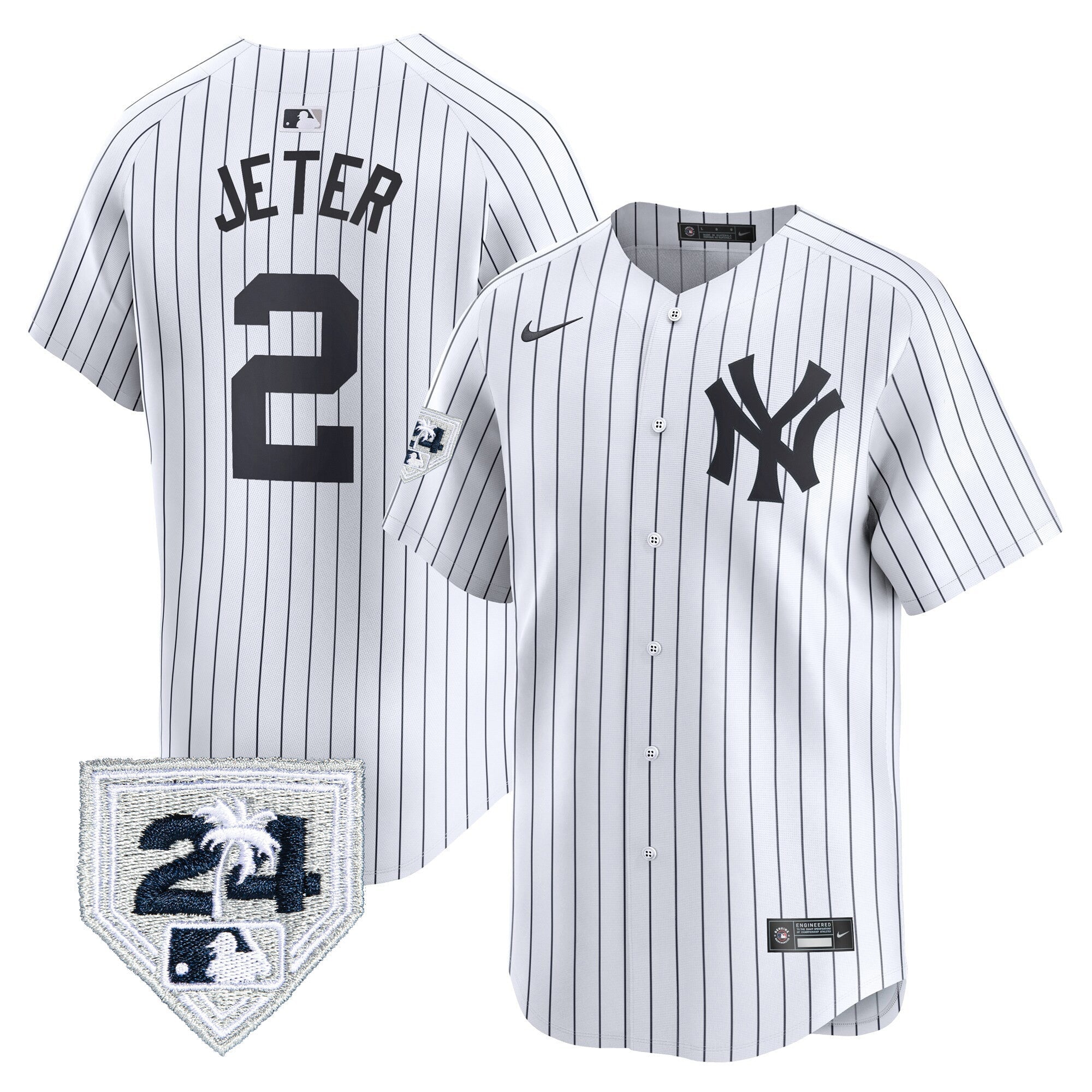 Men’s New York 2024 Spring Training Patch Vapor Premier Limited Jersey