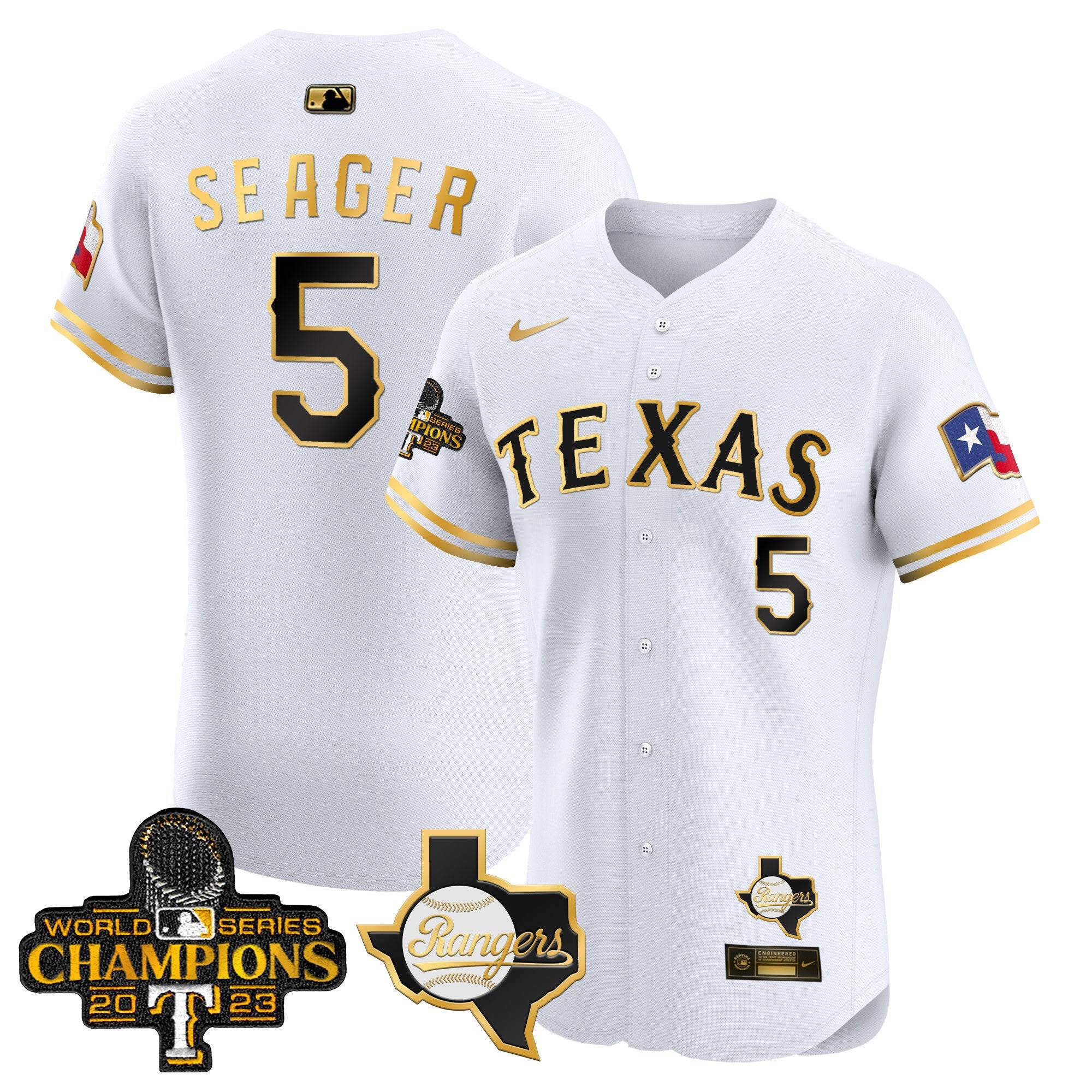 Men’s Texas World Series Champions Vapor Premier Elite Jersey V2