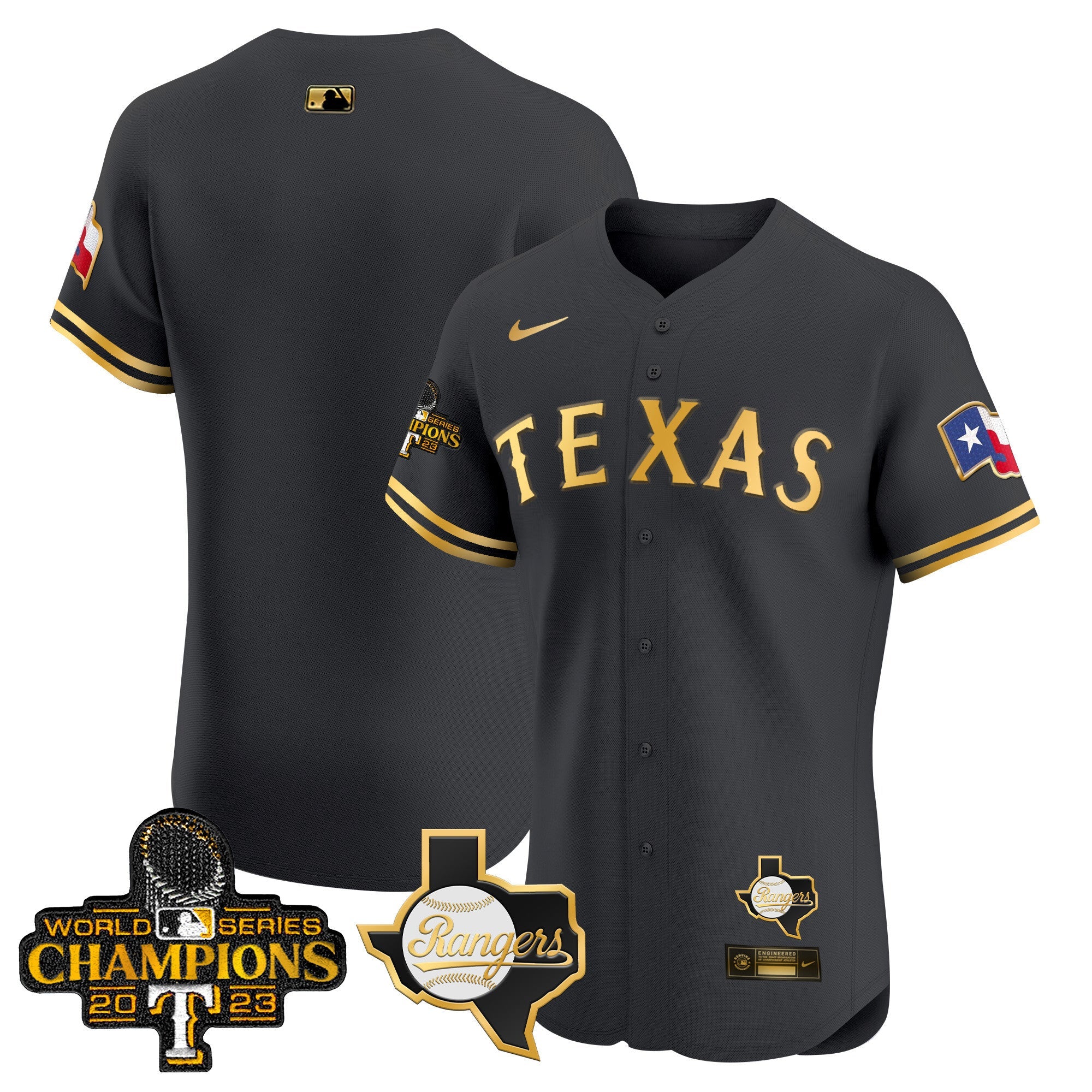 Men’s Texas World Series Champions Vapor Premier Elite Jersey V2