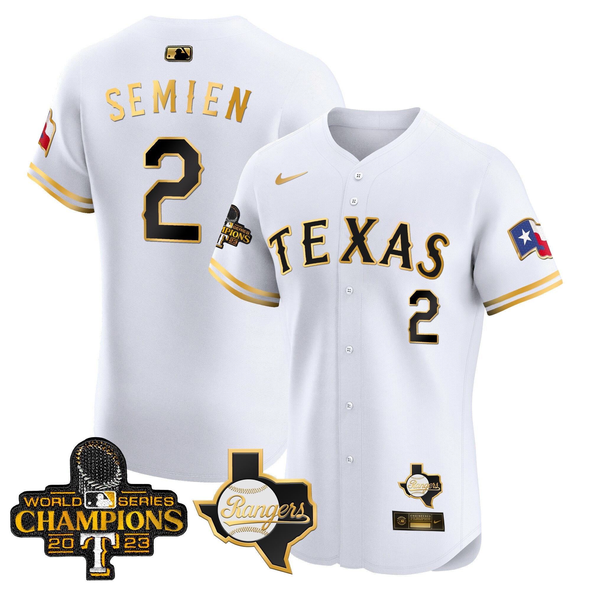 Men’s Texas World Series Champions Vapor Premier Elite Jersey V2
