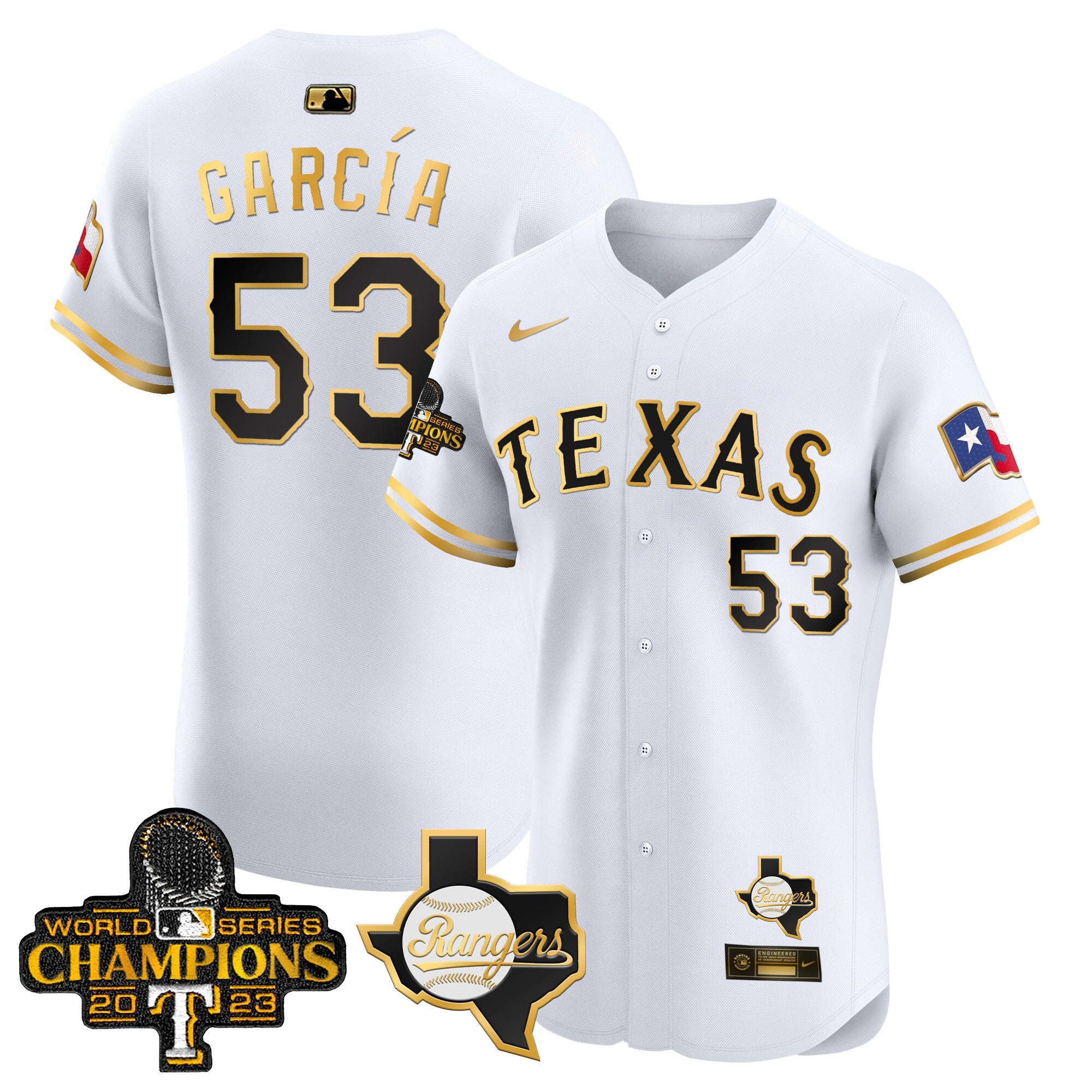 Men’s Texas World Series Champions Vapor Premier Elite Jersey V2