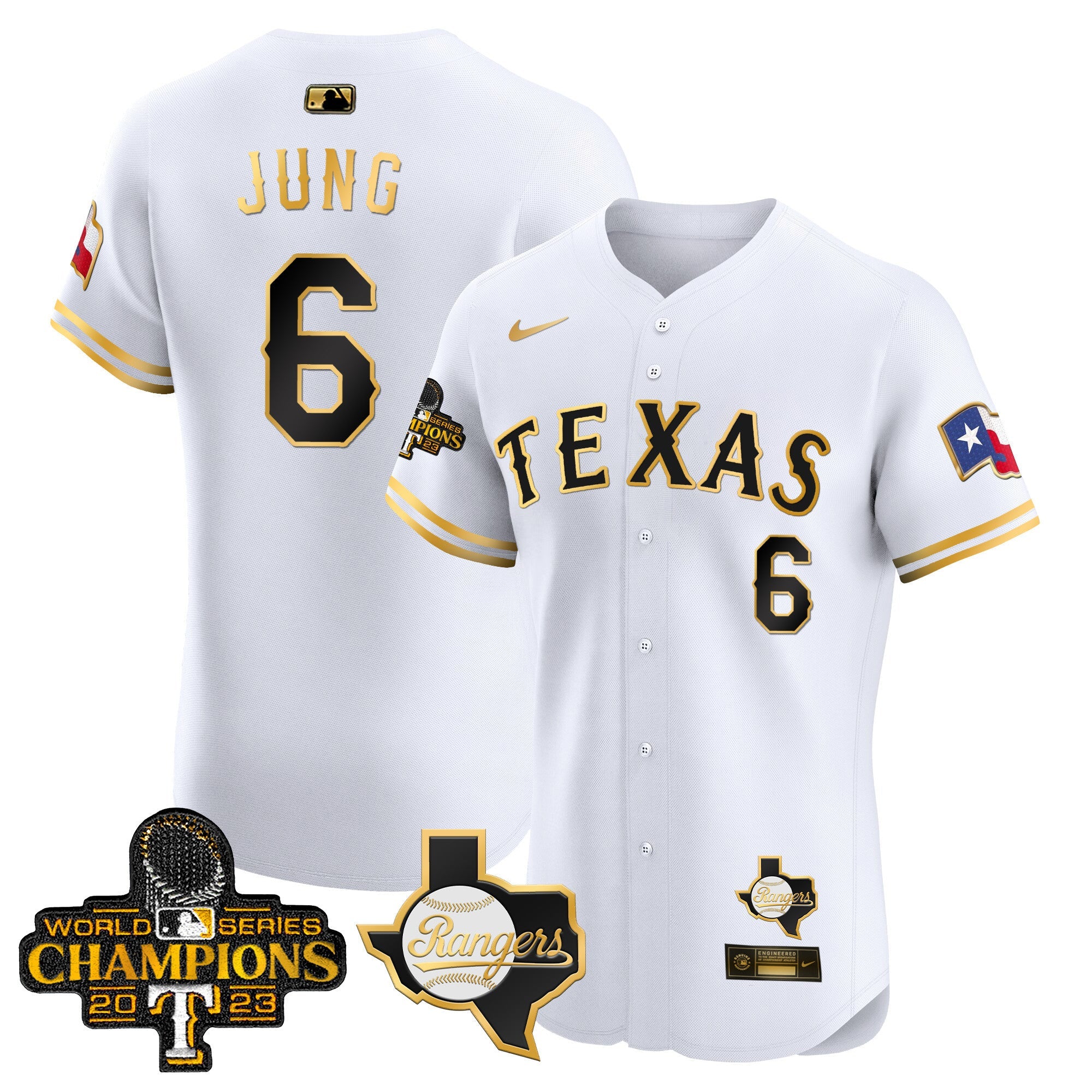 Men’s Texas World Series Champions Vapor Premier Elite Jersey V2