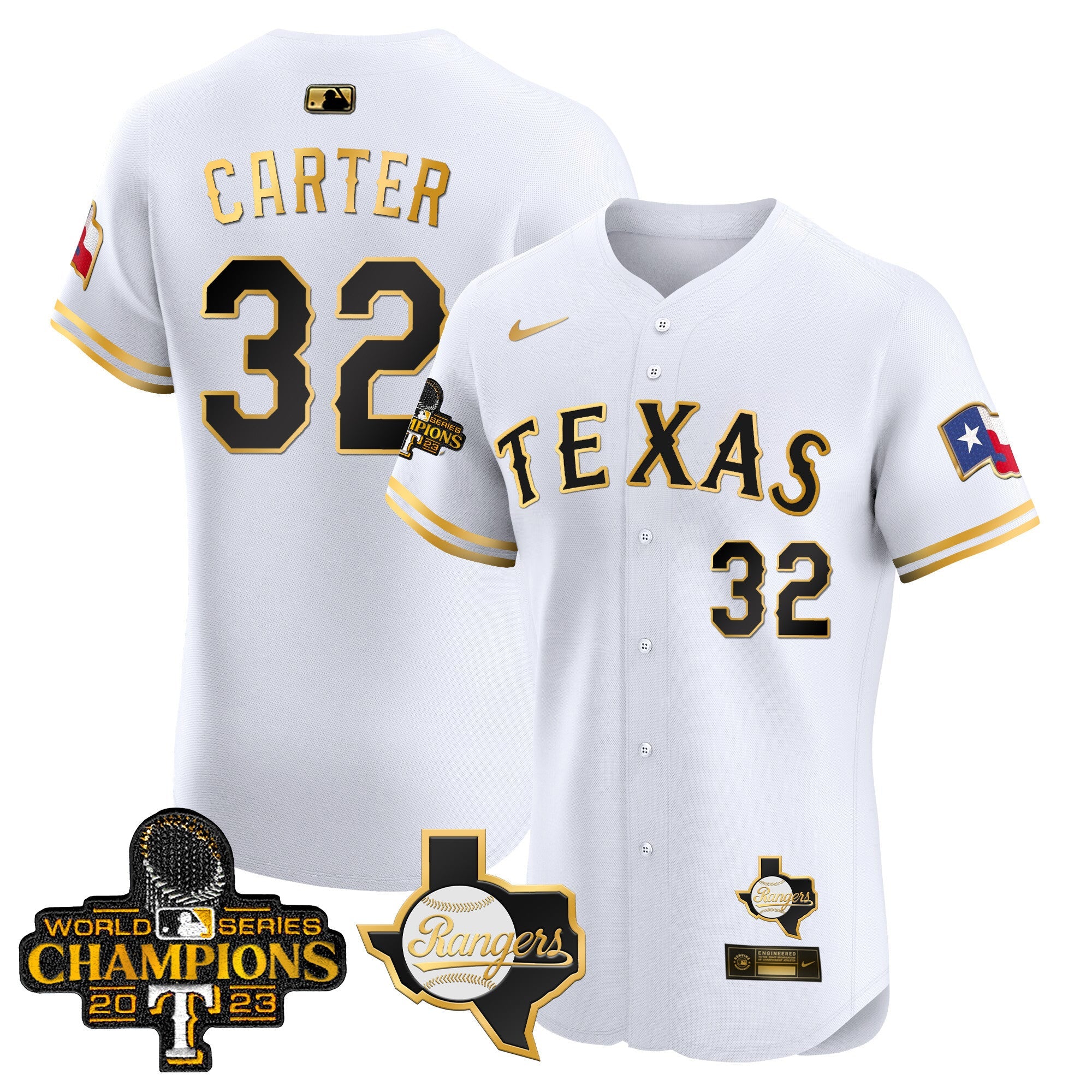 Men’s Texas World Series Champions Vapor Premier Elite Jersey V2