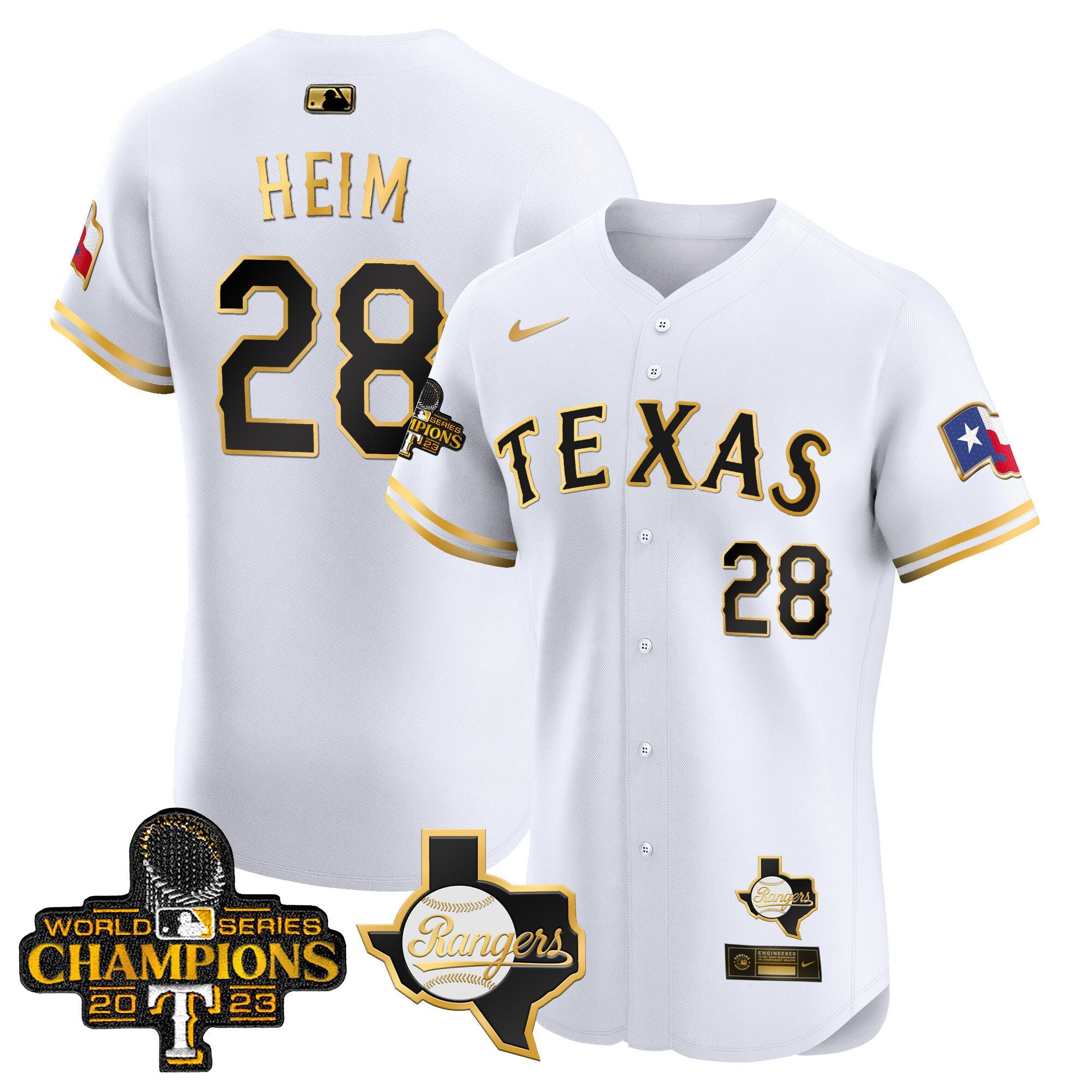 Men’s Texas World Series Champions Vapor Premier Elite Jersey V2