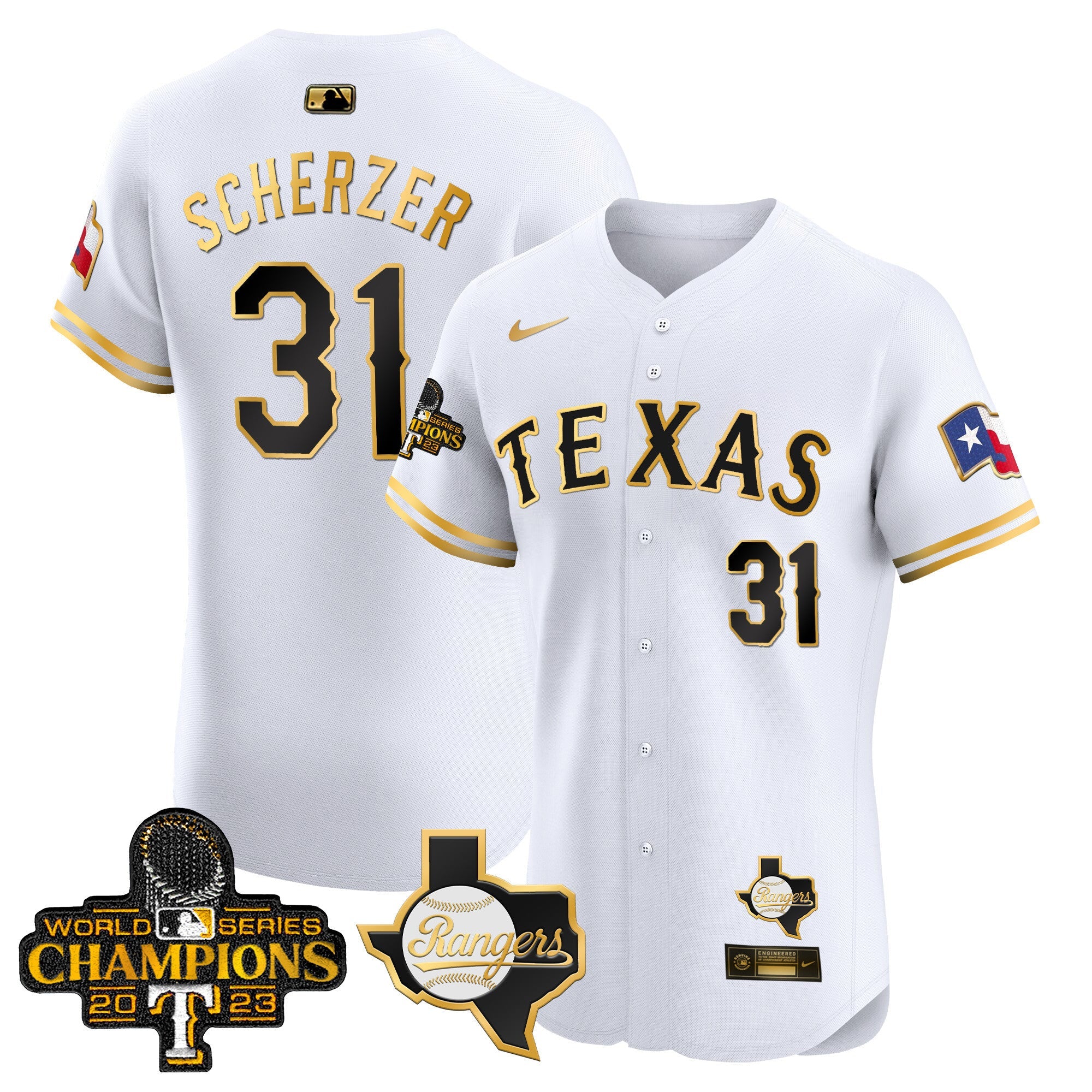 Men’s Texas World Series Champions Vapor Premier Elite Jersey V2