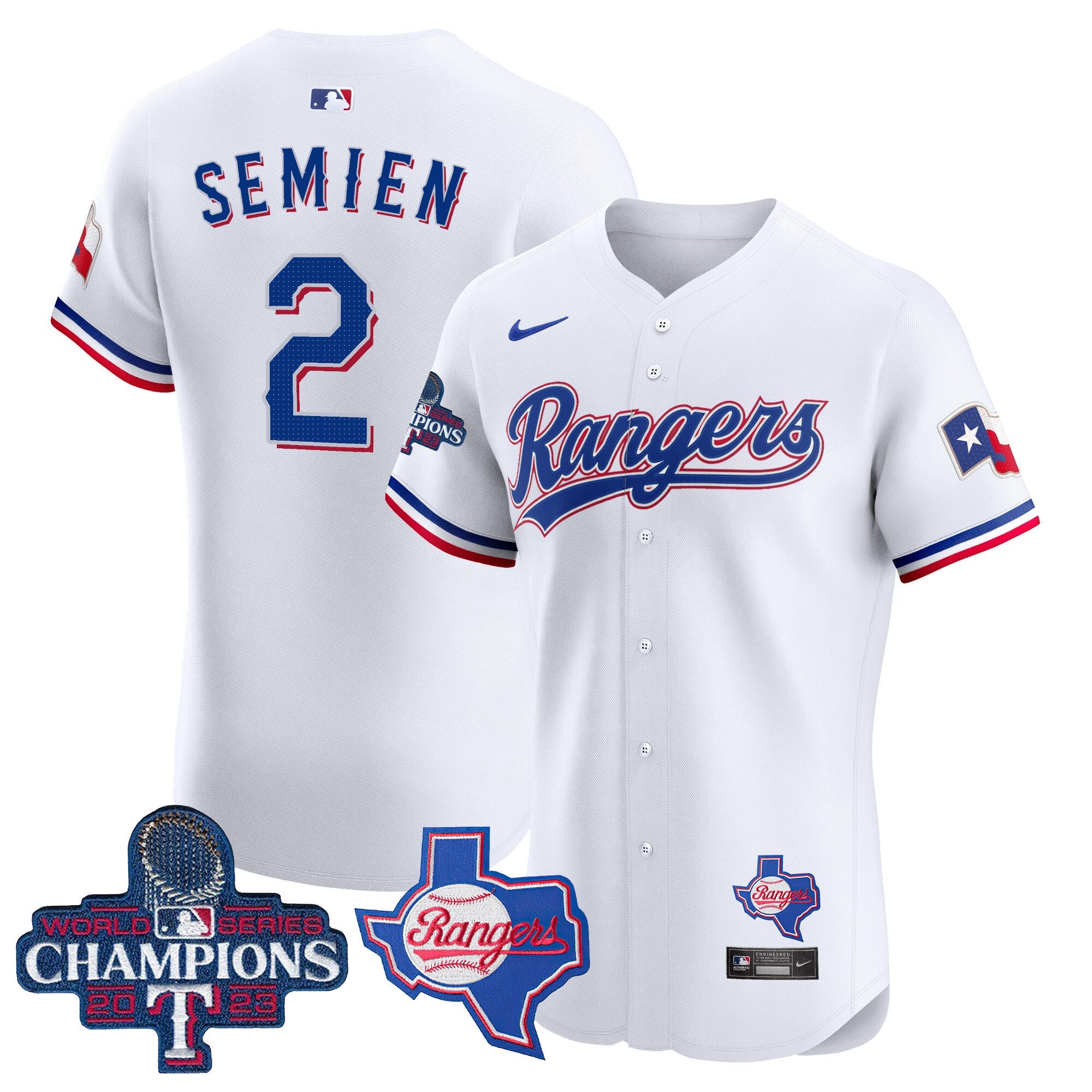 Men’s Texas World Series Champions Vapor Premier Elite Jersey V2